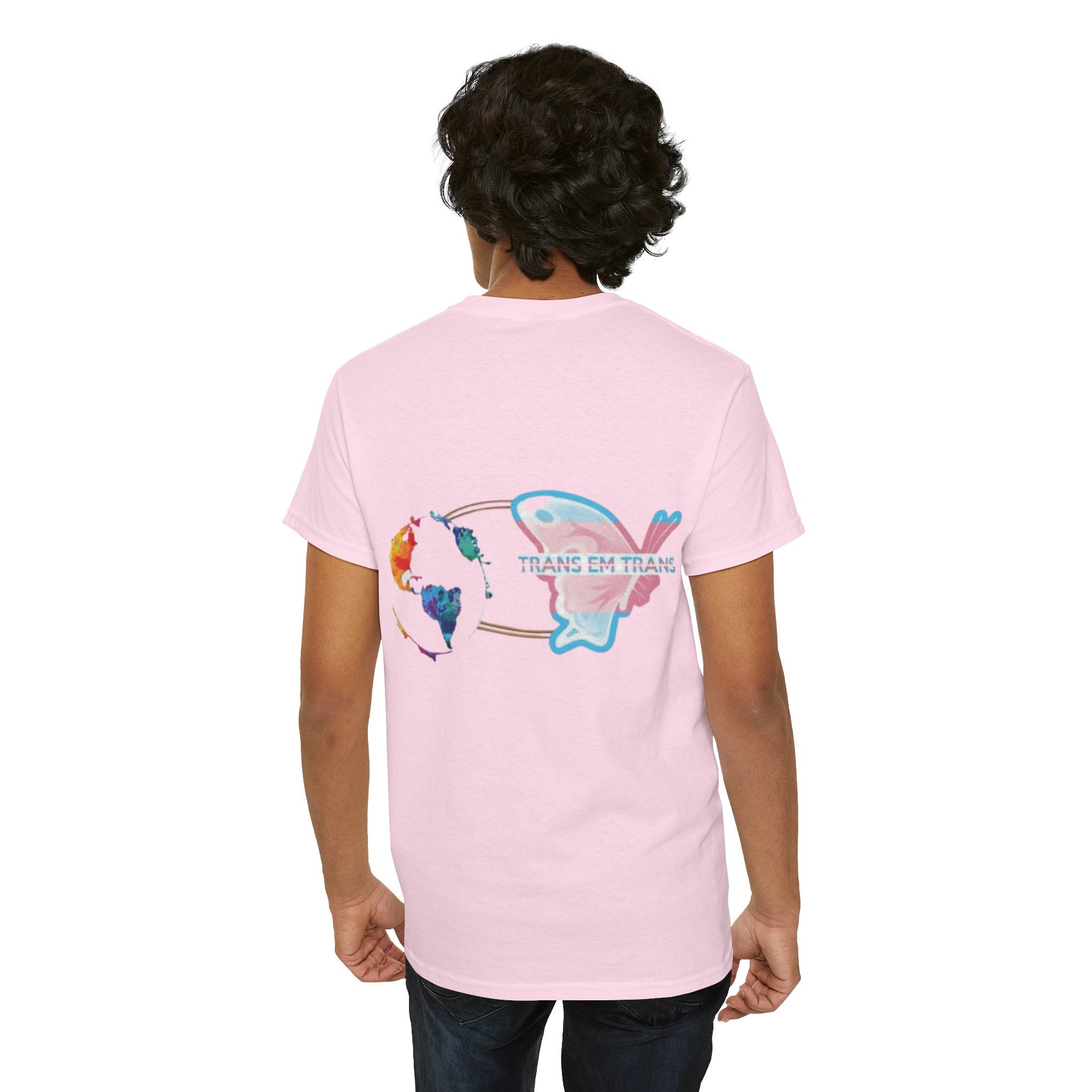 Gender-Free Heavy Cotton Tee – Classic Fit, 100% Cotton, Inclusive Basic Wardrobe Staple | Voce Lindx