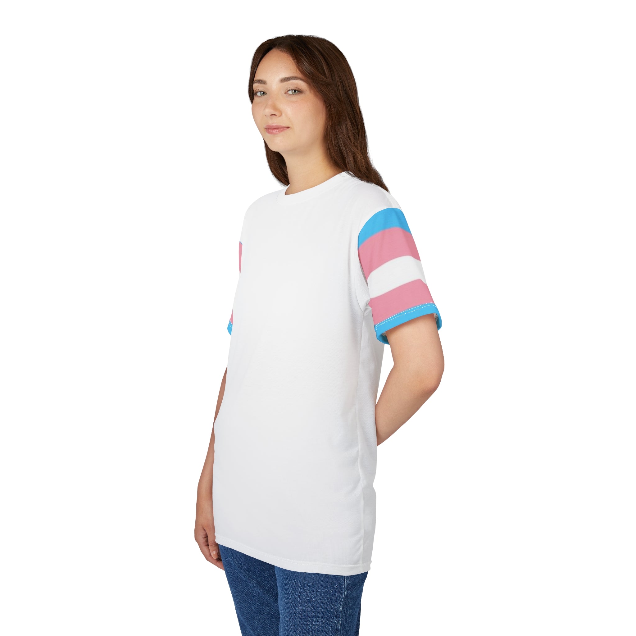 Trans Pride VLX T-Shirt – Lightweight Microfiber Knit, Inclusive LGBTQIA+ Fashion | Voce Lindx