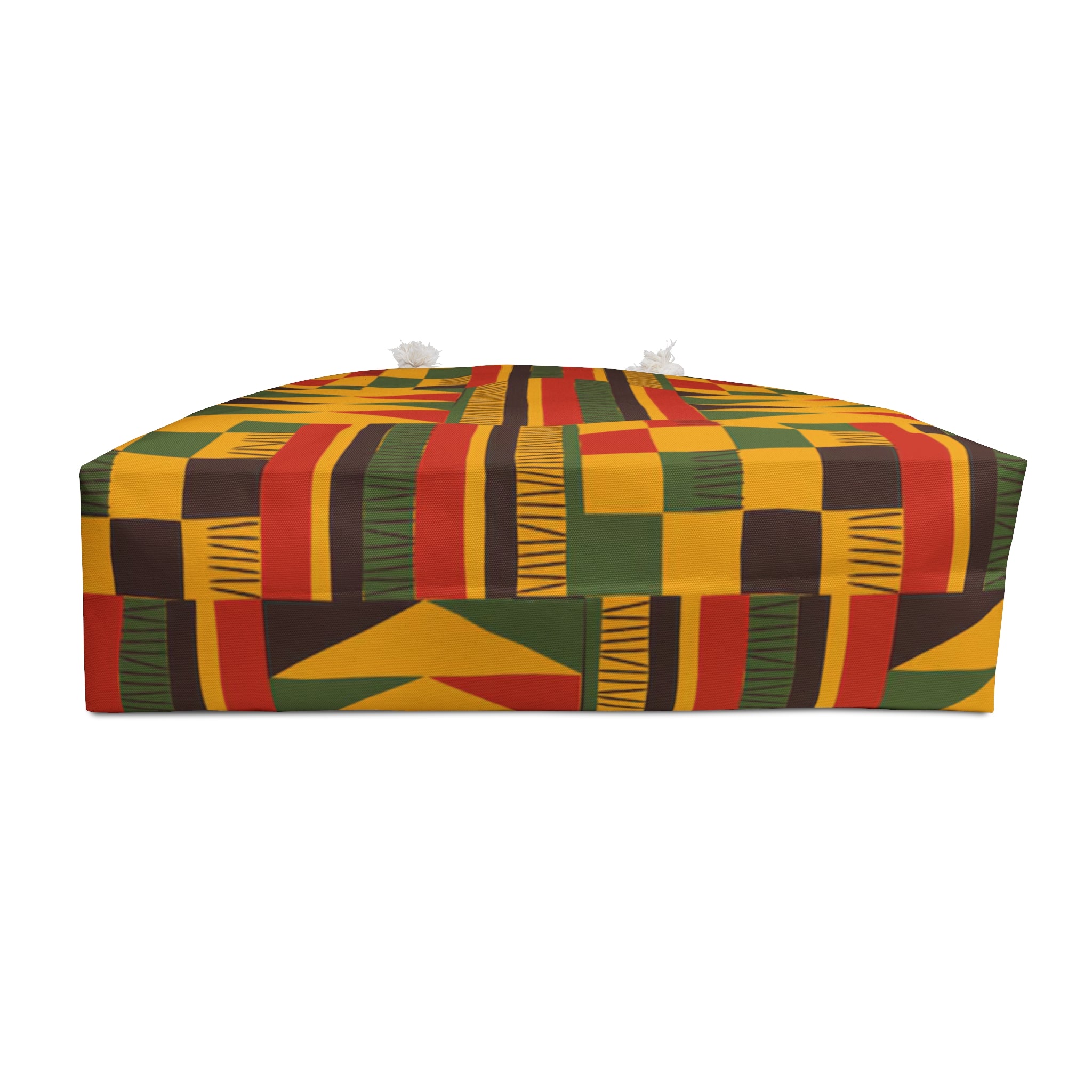 African-Inspired Weekender Bag – Oversized, Durable Polyester, Rope Handles | Inclusive Travel Tote | Voce Lindx