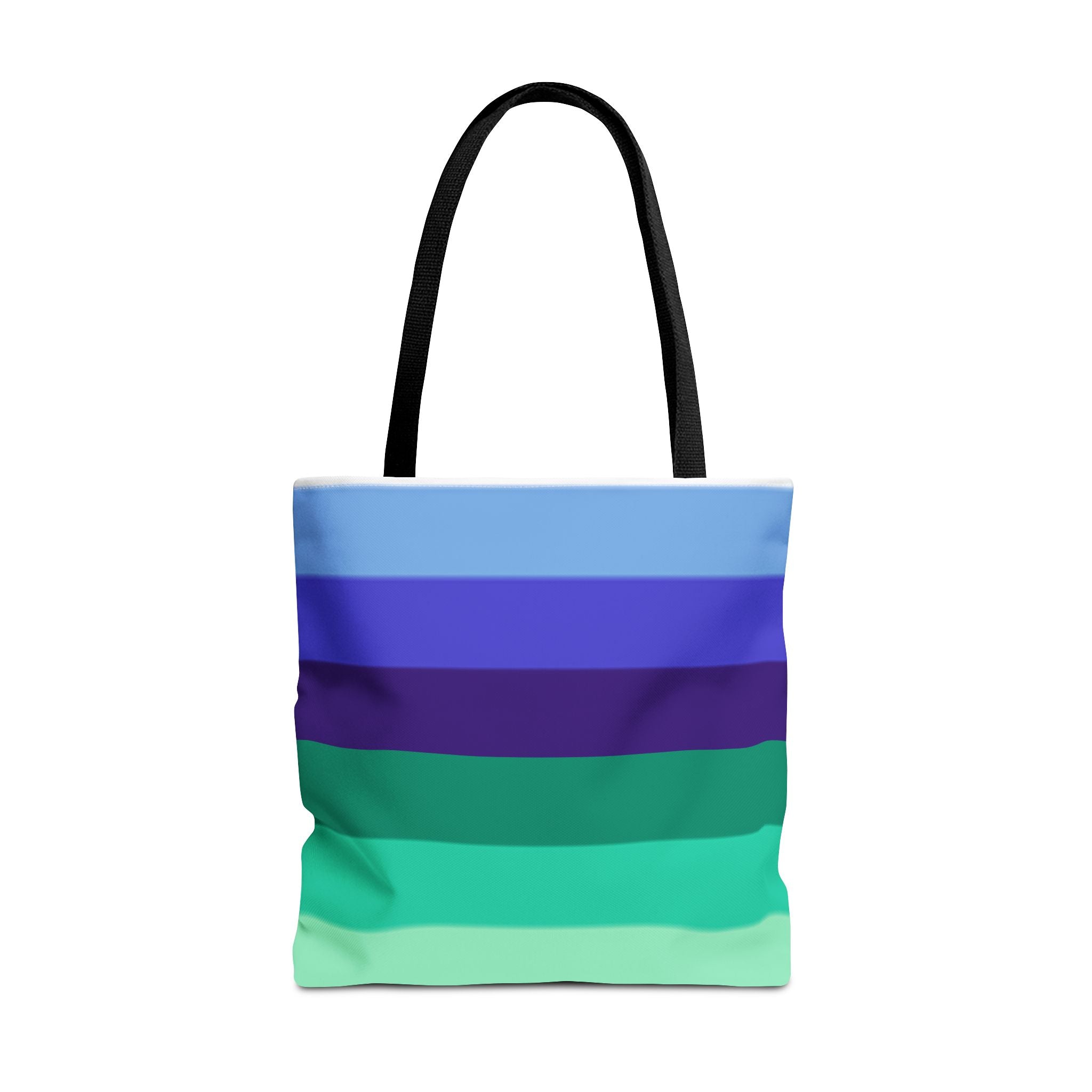 Gay Pride Flag Tote Bag – Durable Polyester, Multiple Sizes & Handle Colors | Inclusive LGBTQIA+ Accessory | Voce Lindx