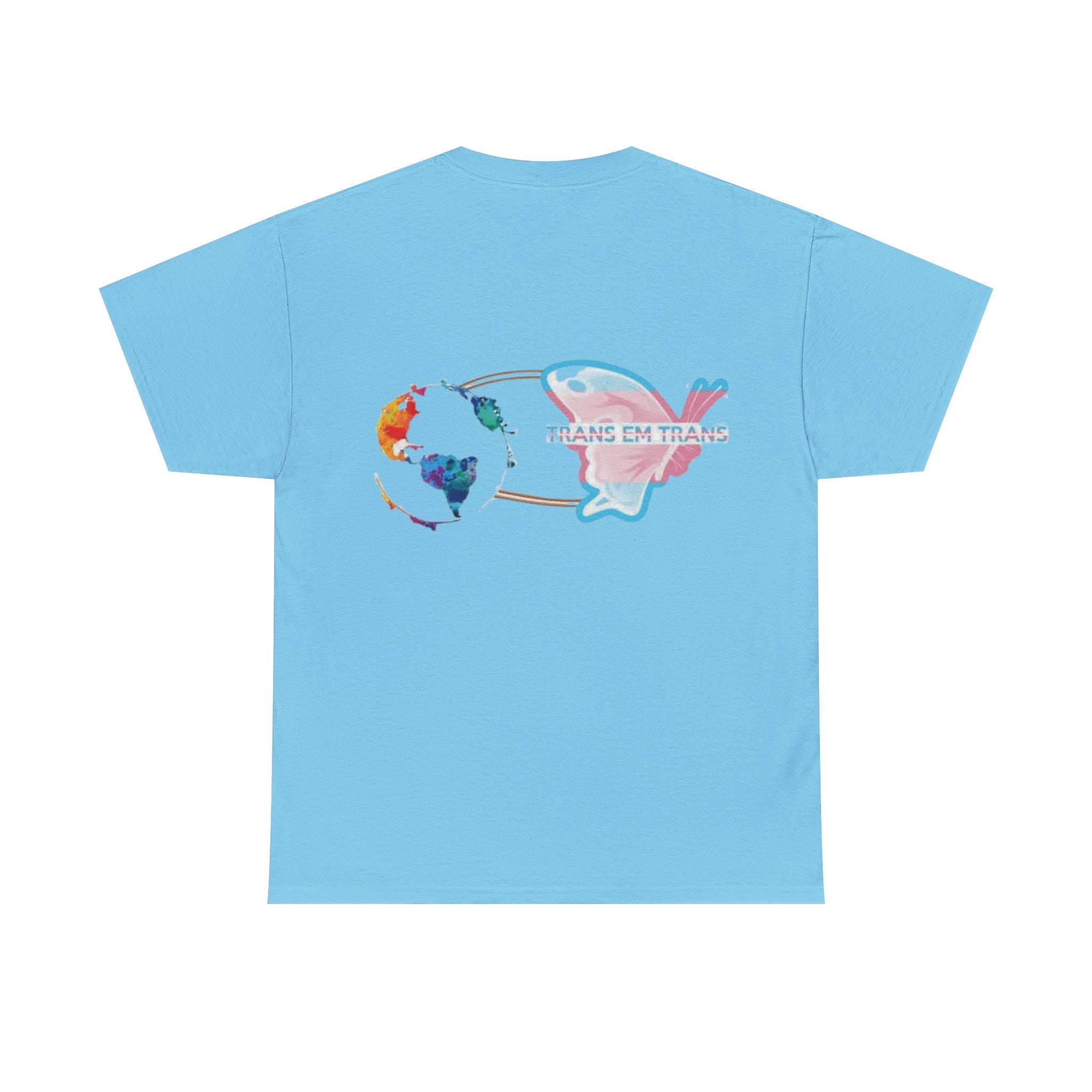 Gender-Free Heavy Cotton Tee – Classic Fit, 100% Cotton, Inclusive Basic Wardrobe Staple | Voce Lindx