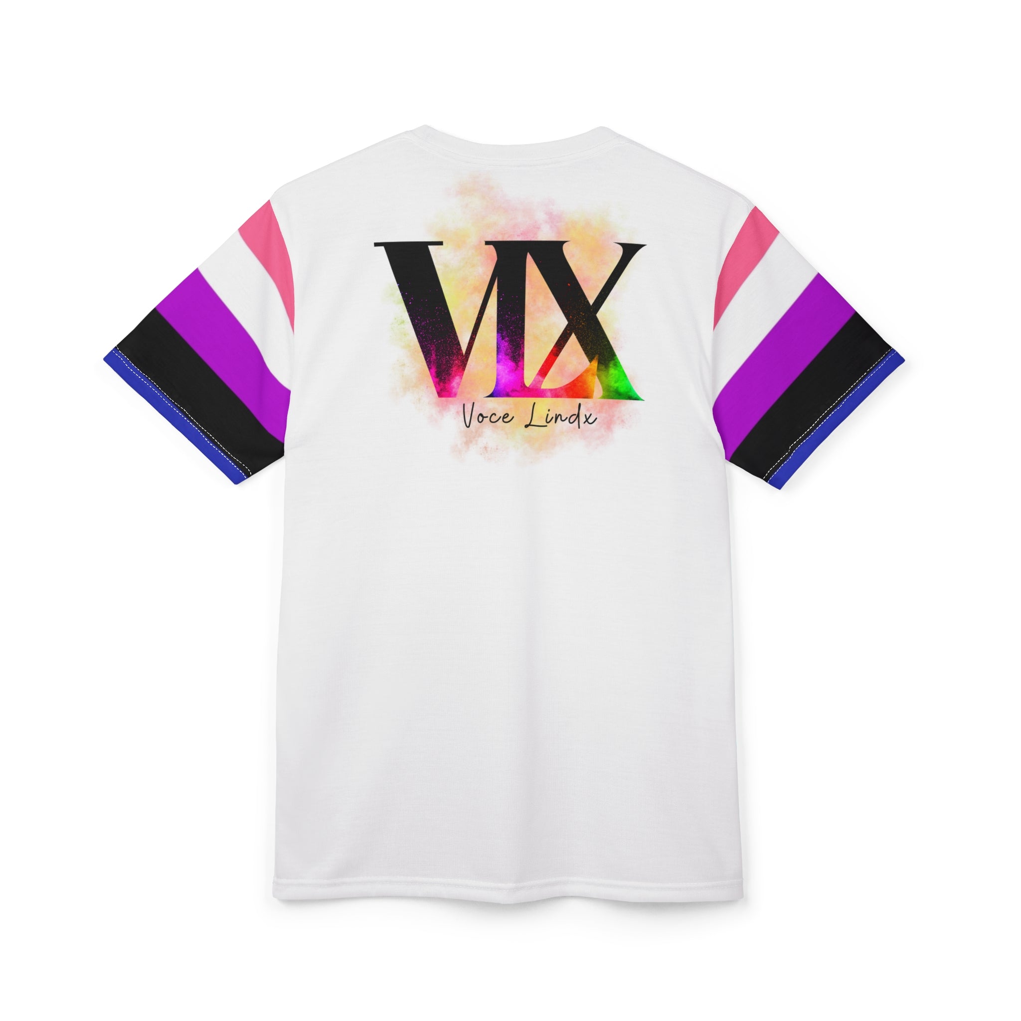 Genderqueer Pride VLX Tee – Gender-Free, Lightweight Microfiber Knit, Inclusive LGBTQIA+ Fashion | Voce Lindx