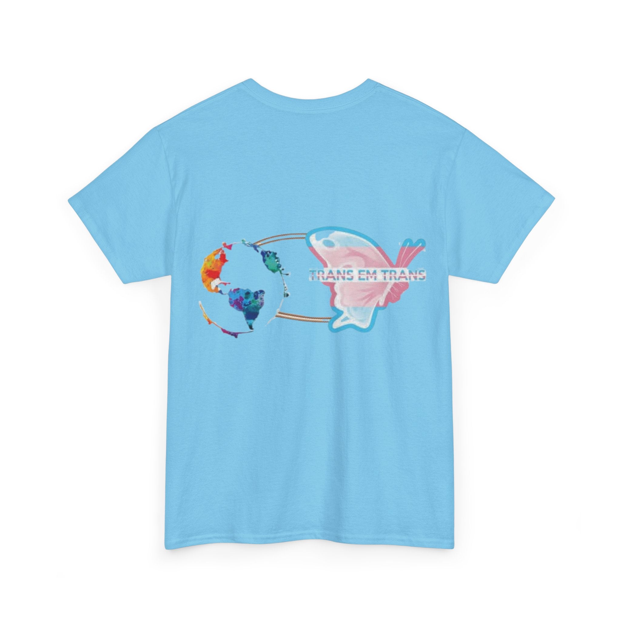 Gender-Free Heavy Cotton Tee – Classic Fit, 100% Cotton, Inclusive Basic Wardrobe Staple | Voce Lindx