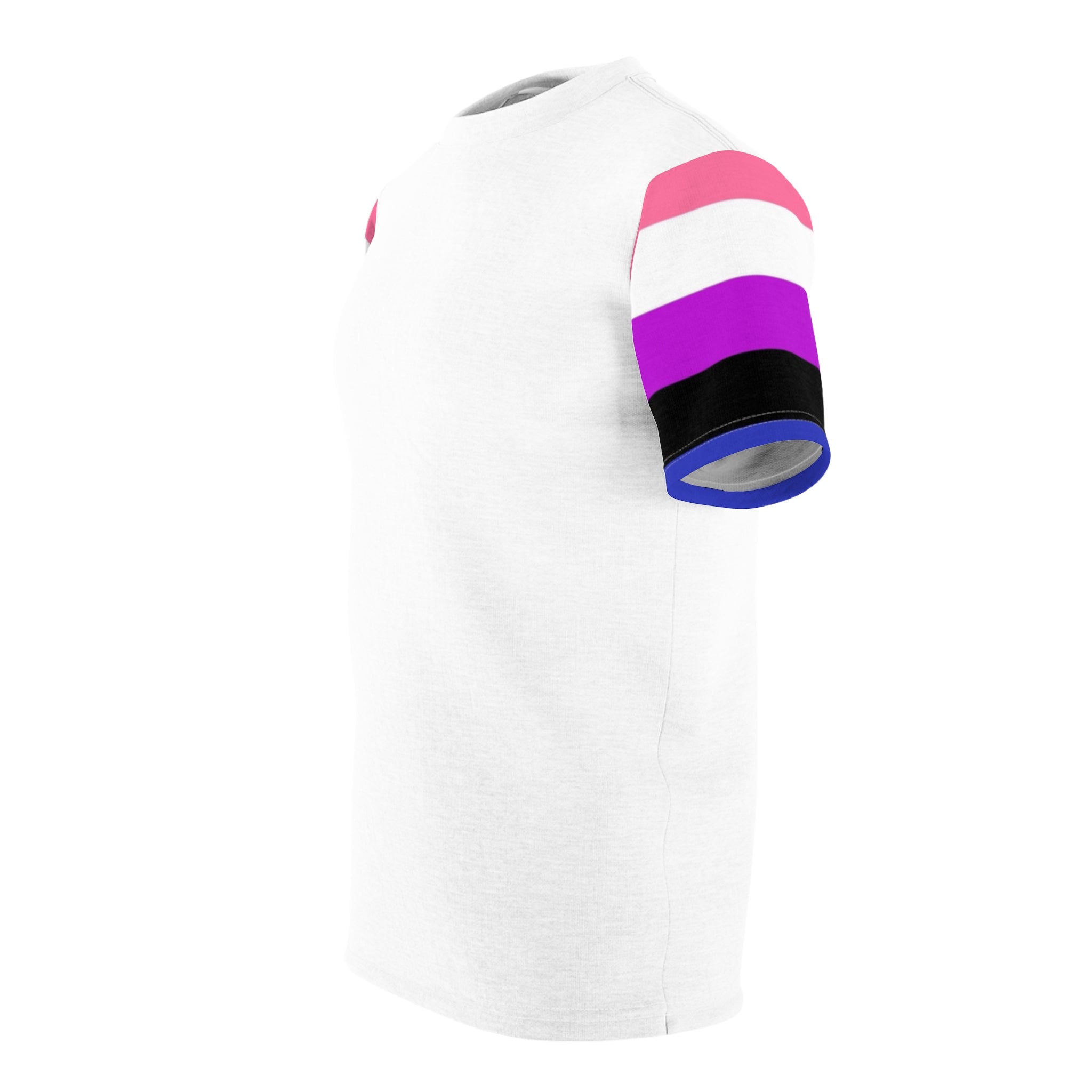 Genderqueer Pride VLX Tee – Gender-Free, Lightweight Microfiber Knit, Inclusive LGBTQIA+ Fashion | Voce Lindx