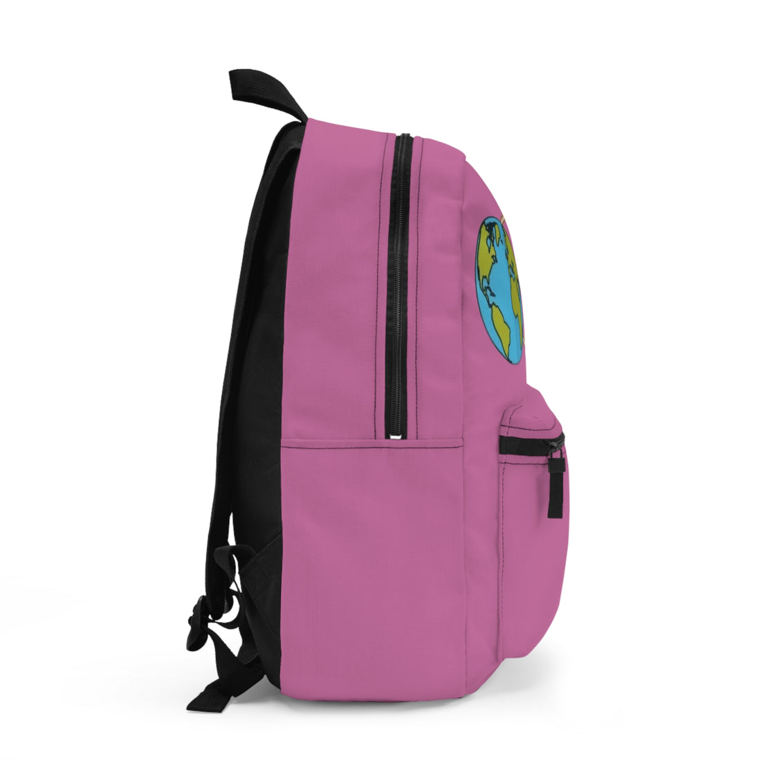 VOCE LINDX ‘Trans em Trans’ Pink Backpack – Lightweight, Water-Resistant Bag with LGBTQIA+ Pride Design