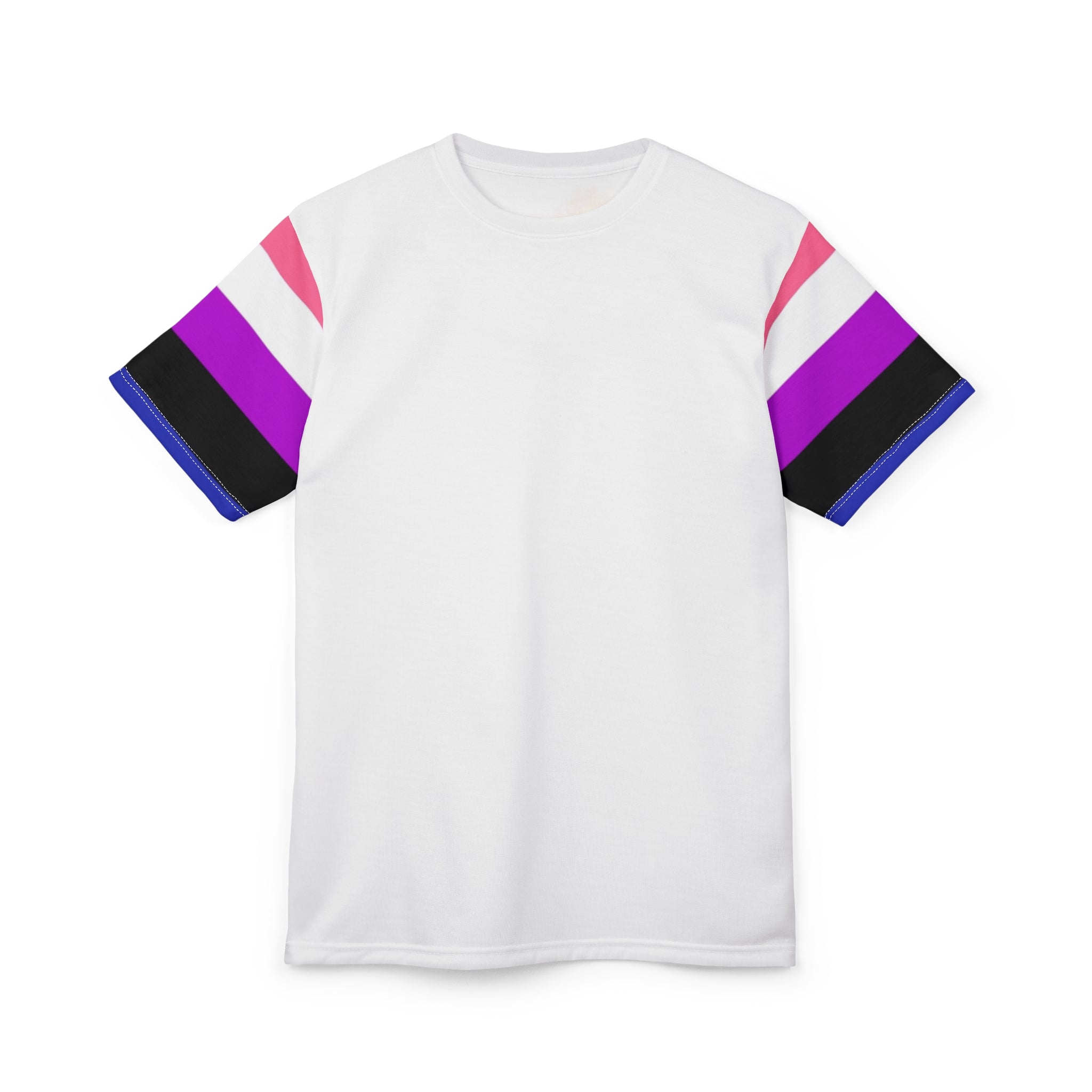 Genderqueer Pride VLX Tee – Gender-Free, Lightweight Microfiber Knit, Inclusive LGBTQIA+ Fashion | Voce Lindx
