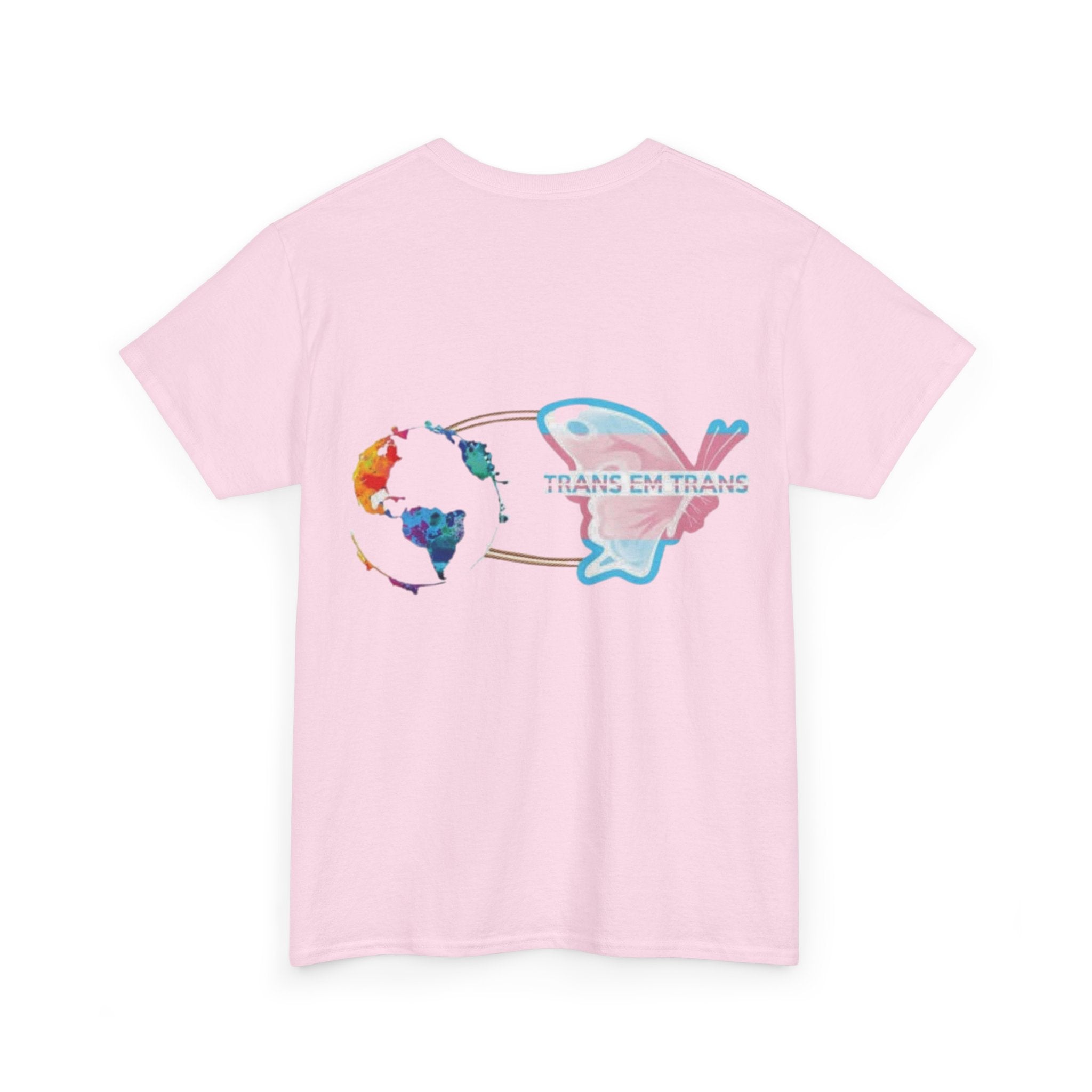 Gender-Free Heavy Cotton Tee – Classic Fit, 100% Cotton, Inclusive Basic Wardrobe Staple | Voce Lindx