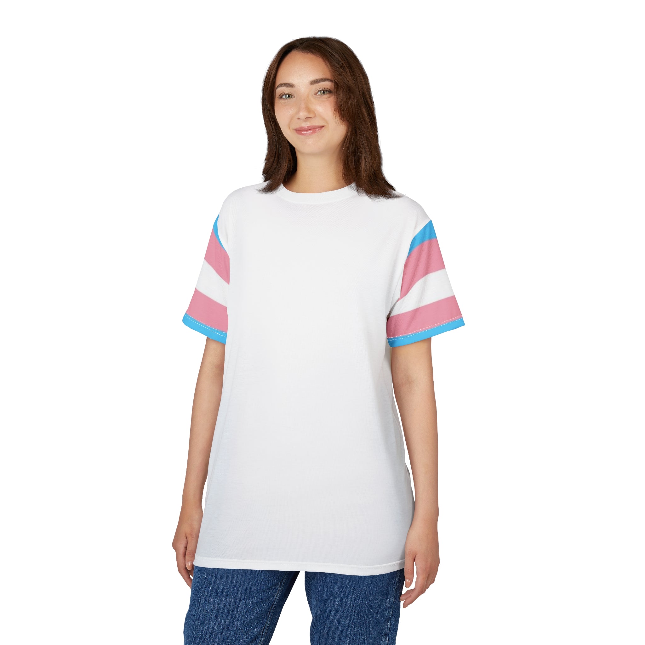 Trans Pride VLX T-Shirt – Lightweight Microfiber Knit, Inclusive LGBTQIA+ Fashion | Voce Lindx