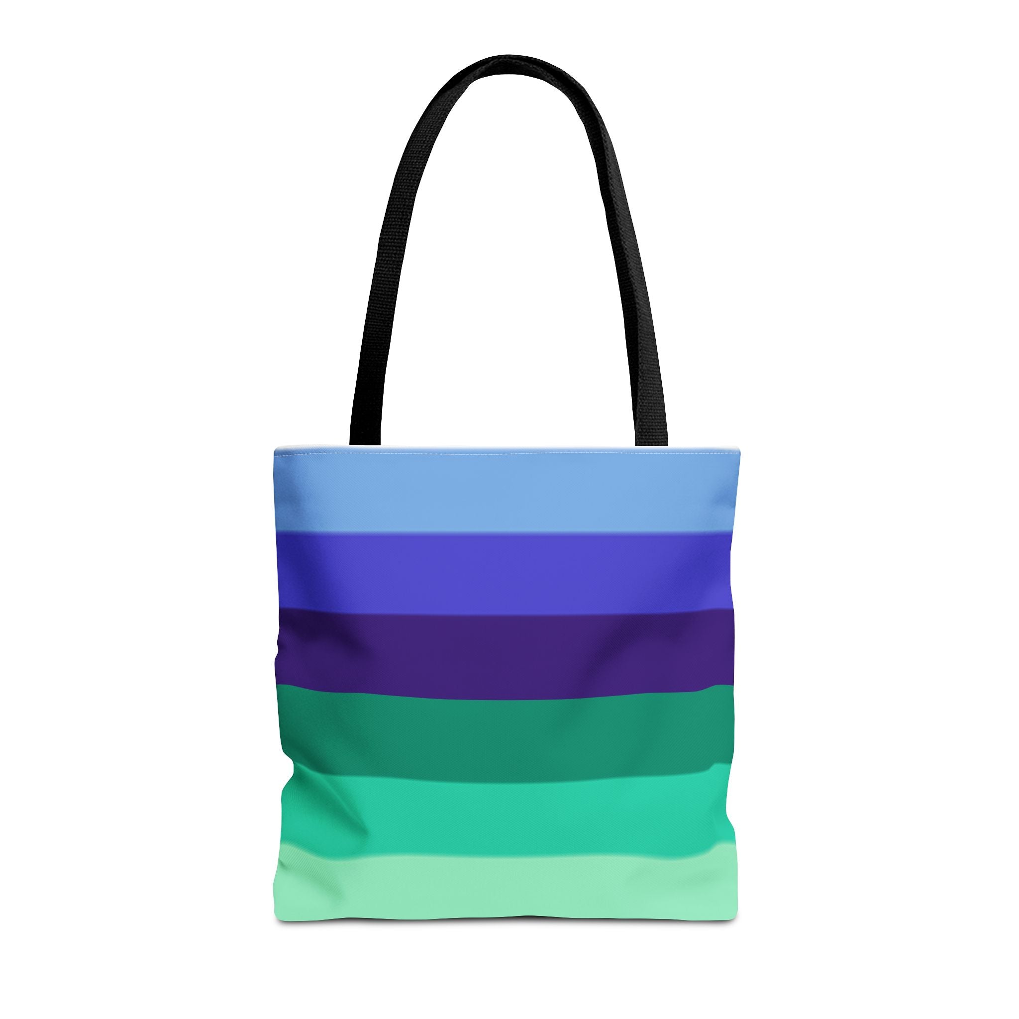 Gay Pride Flag Tote Bag – Durable Polyester, Multiple Sizes & Handle Colors | Inclusive LGBTQIA+ Accessory | Voce Lindx