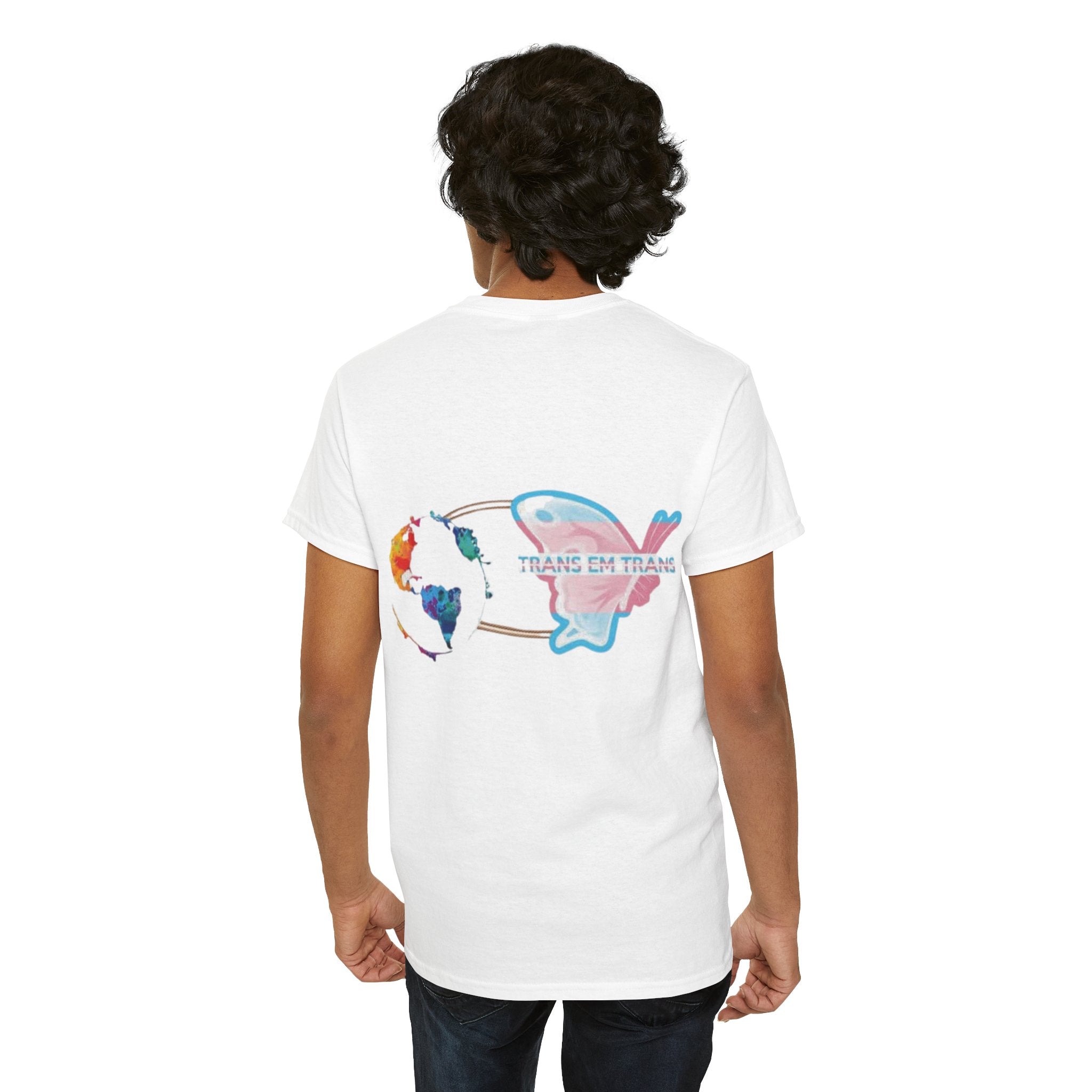 Gender-Free Heavy Cotton Tee – Classic Fit, 100% Cotton, Inclusive Basic Wardrobe Staple | Voce Lindx