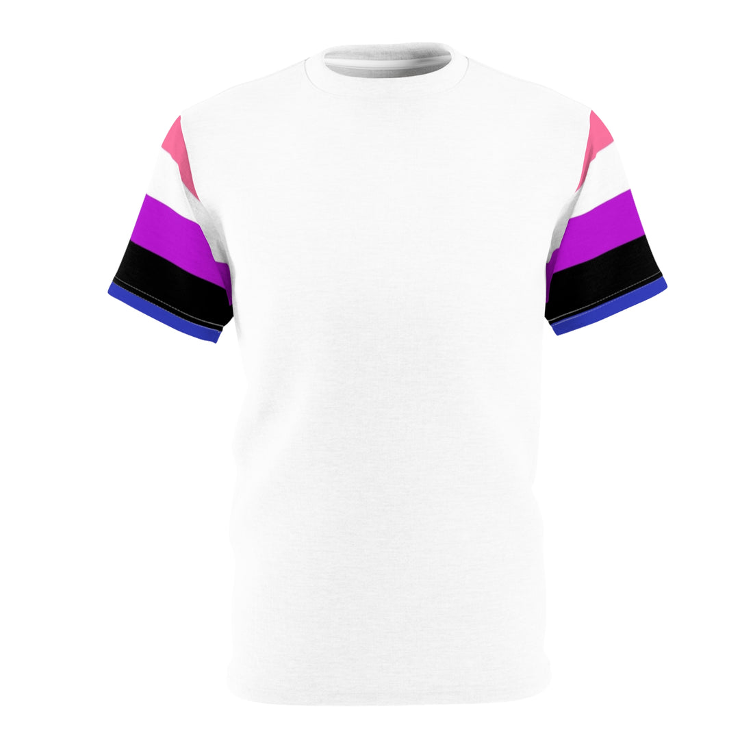 Genderqueer Pride VLX Tee – Gender-Free, Lightweight Microfiber Knit, Inclusive LGBTQIA+ Fashion | Voce Lindx