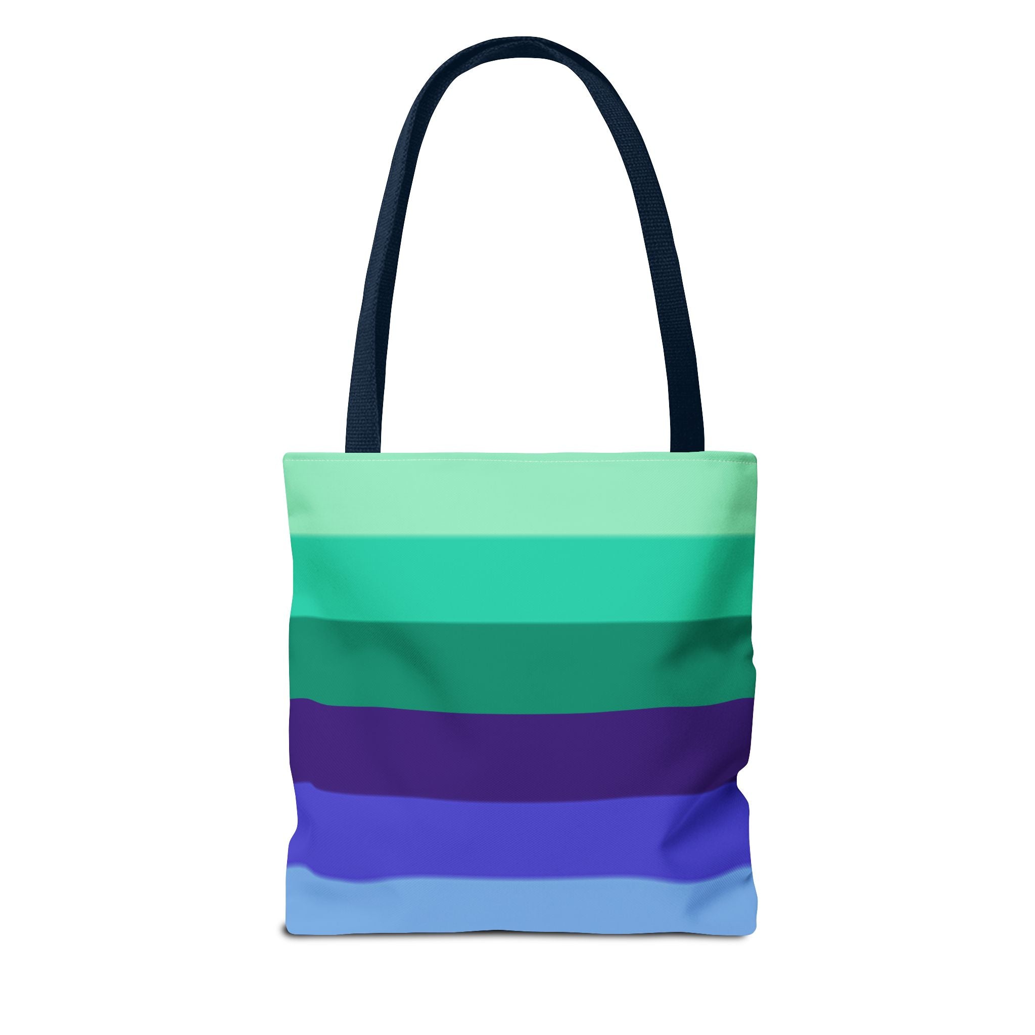 Gay Pride Flag Tote Bag – Durable Polyester, Multiple Sizes & Handle Colors | Inclusive LGBTQIA+ Accessory | Voce Lindx