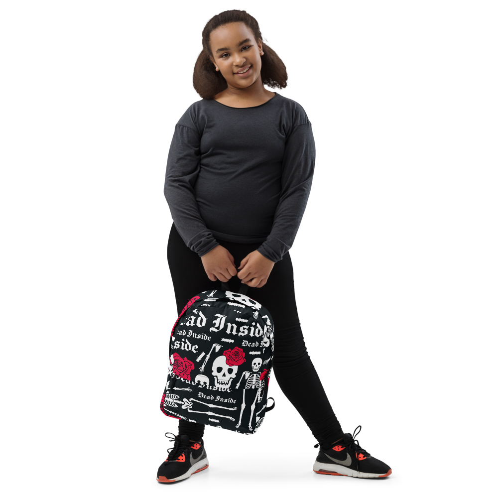 Dead Inside Backpack – Exclusive Print, Vegan & Eco-Friendly, Water-Resistant | Voce Lindx