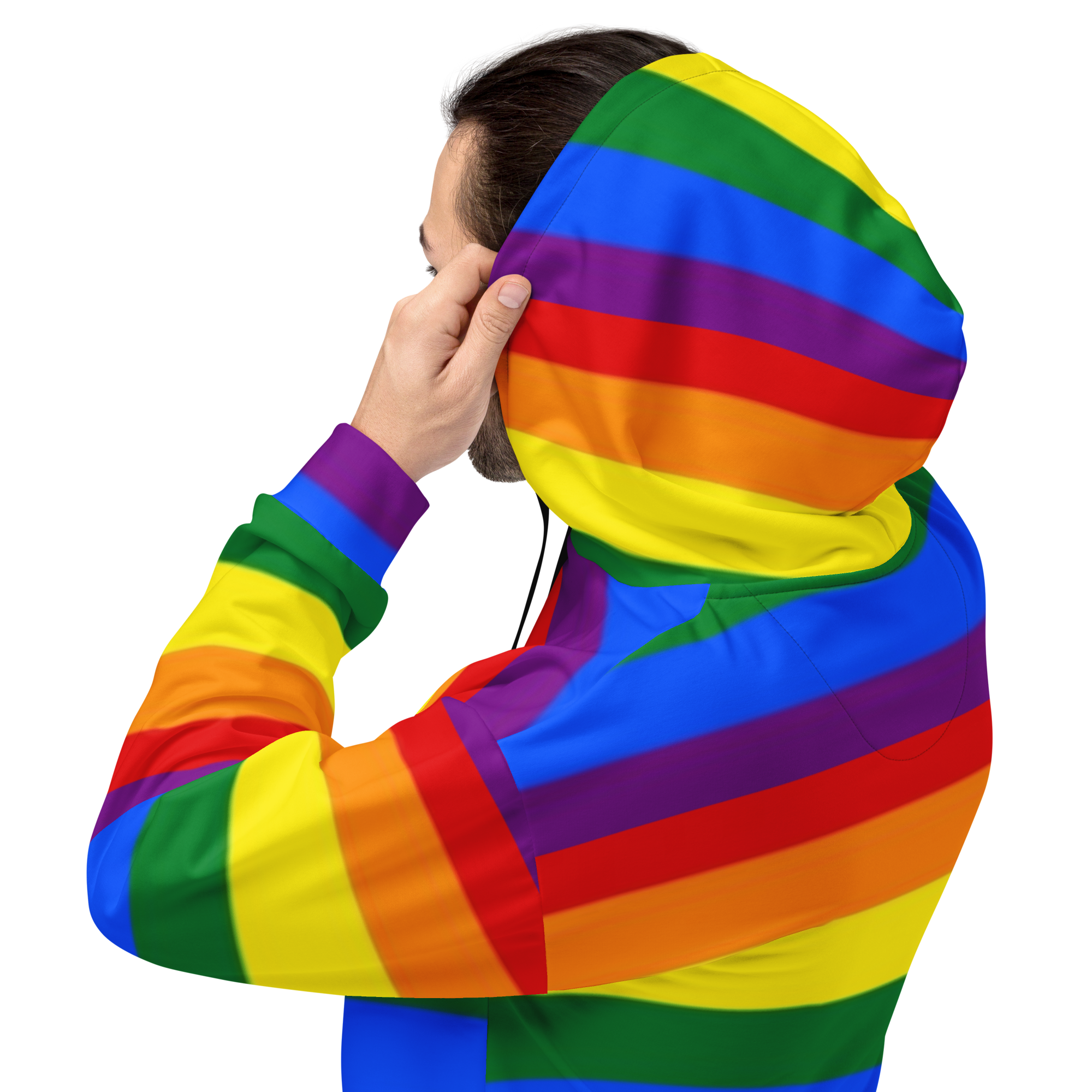 LGBTQ+ Rainbow Pride Flag Hoodie – Colourful, Inclusive & Comfortable Statement Wear