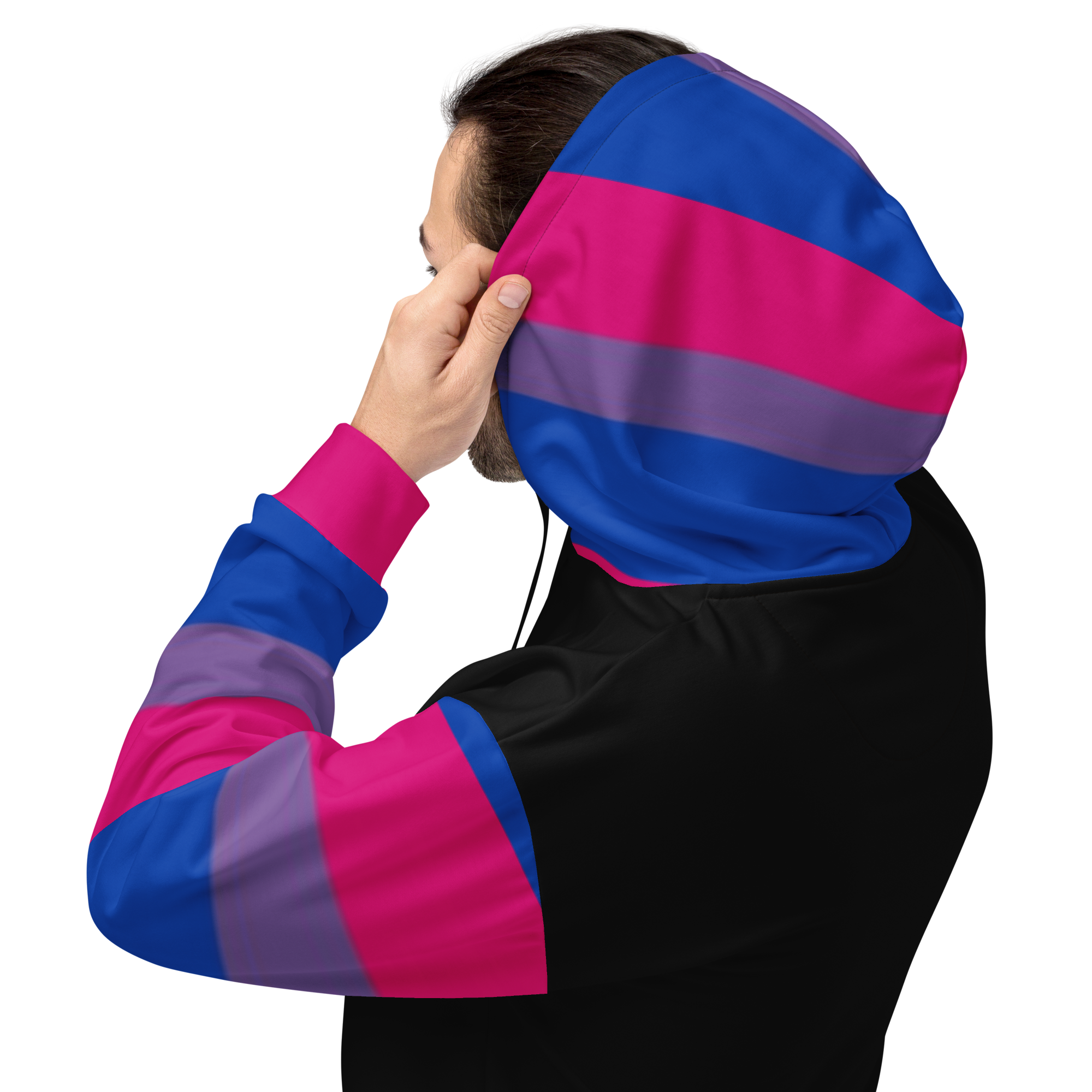 Bisexual Pride Flag Hoodie – Comfortable, Bold & Inclusive Expression