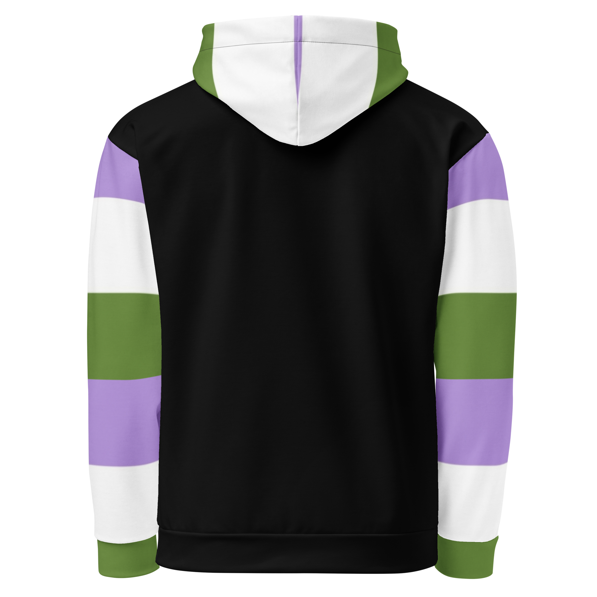 Genderqueer Pride Hoodie – Empowering Statement Design | Soft & Durable Fit
