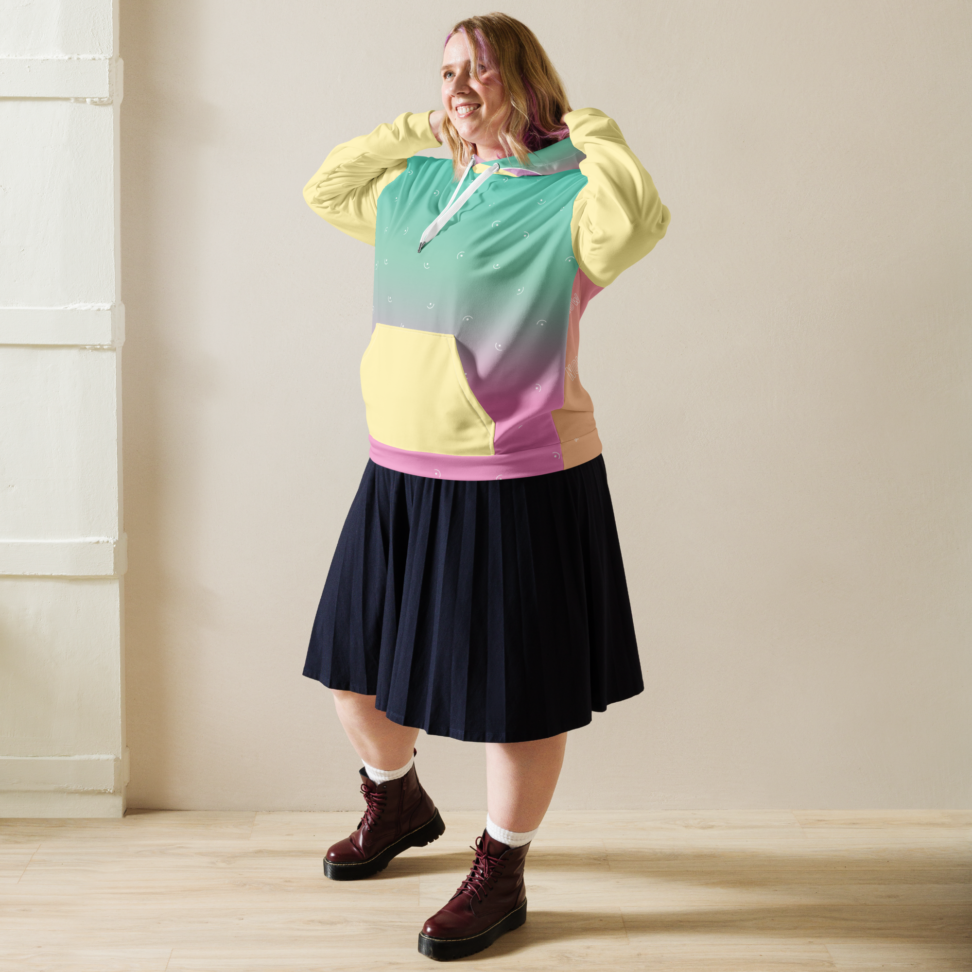 "They/Them" Hoodie – Vibrant LGBTQIA+ Identity Statement | Inclusive Pride Apparel