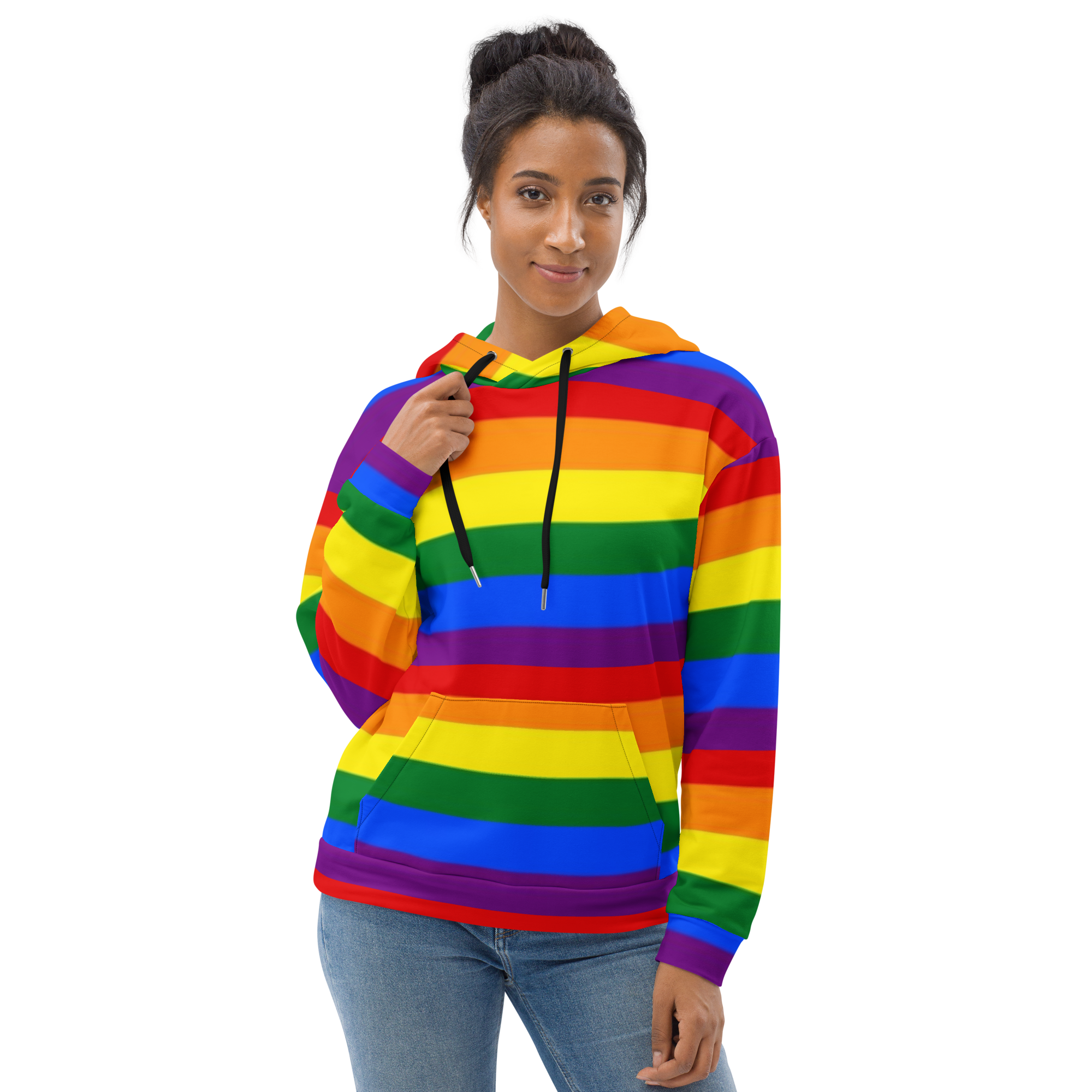 LGBTQ+ Rainbow Pride Flag Hoodie – Colourful, Inclusive & Comfortable Statement Wear