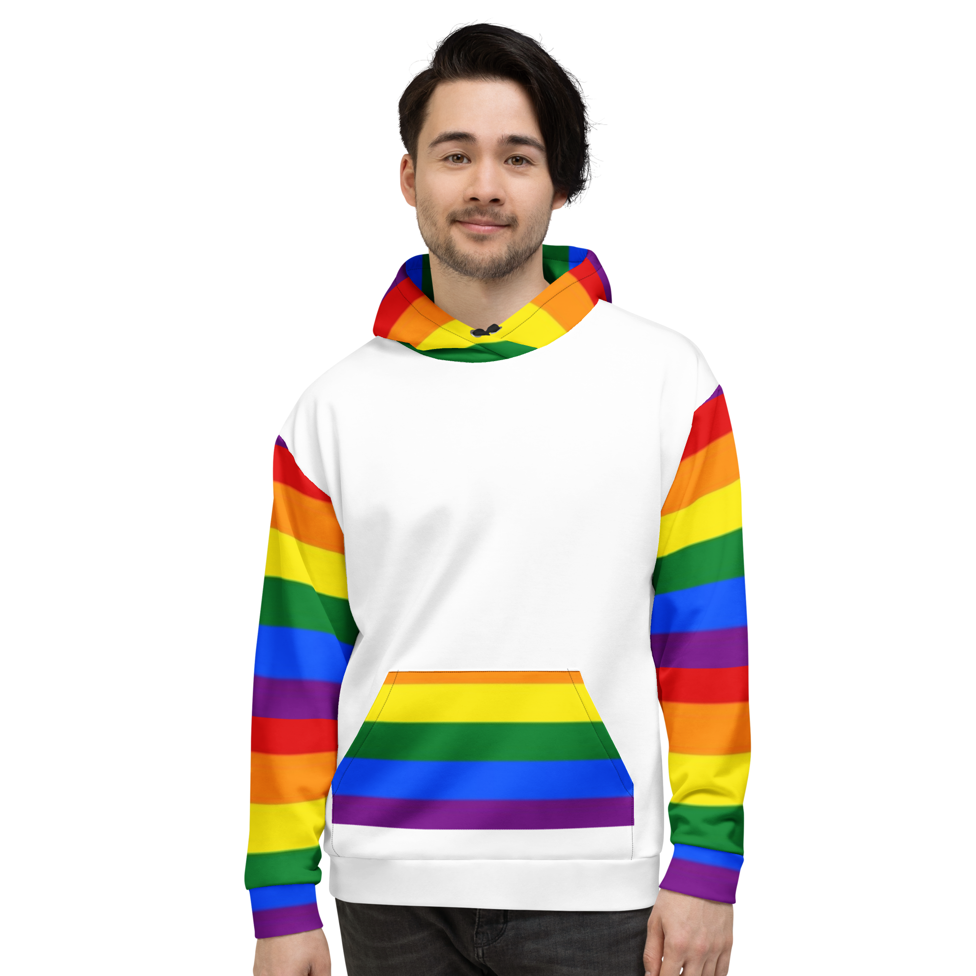 LGBTQ+ Rainbow Pride Hoodie – Bold, Inclusive & Empowering Statement