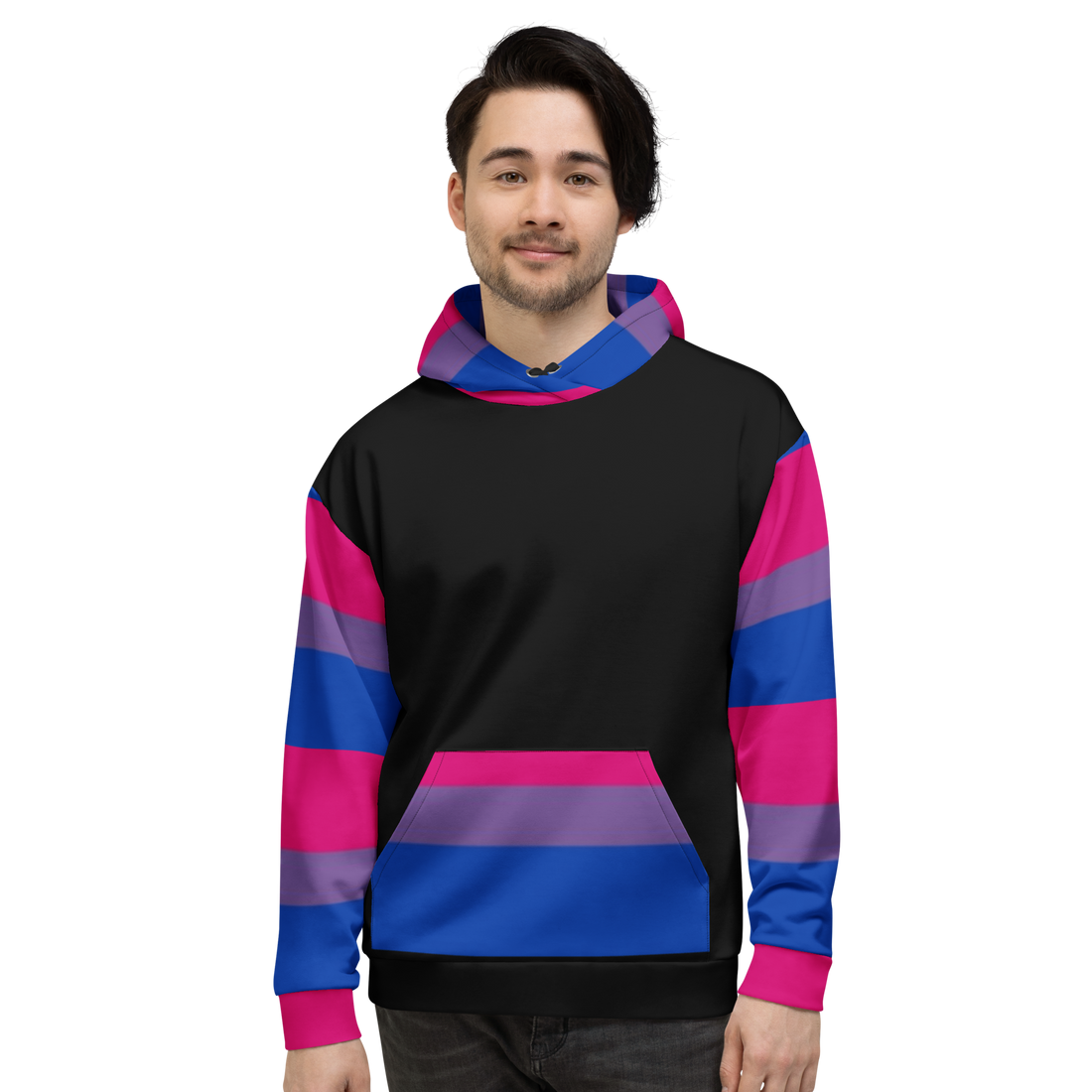 Bisexual Pride Flag Hoodie – Comfortable, Bold & Inclusive Expression