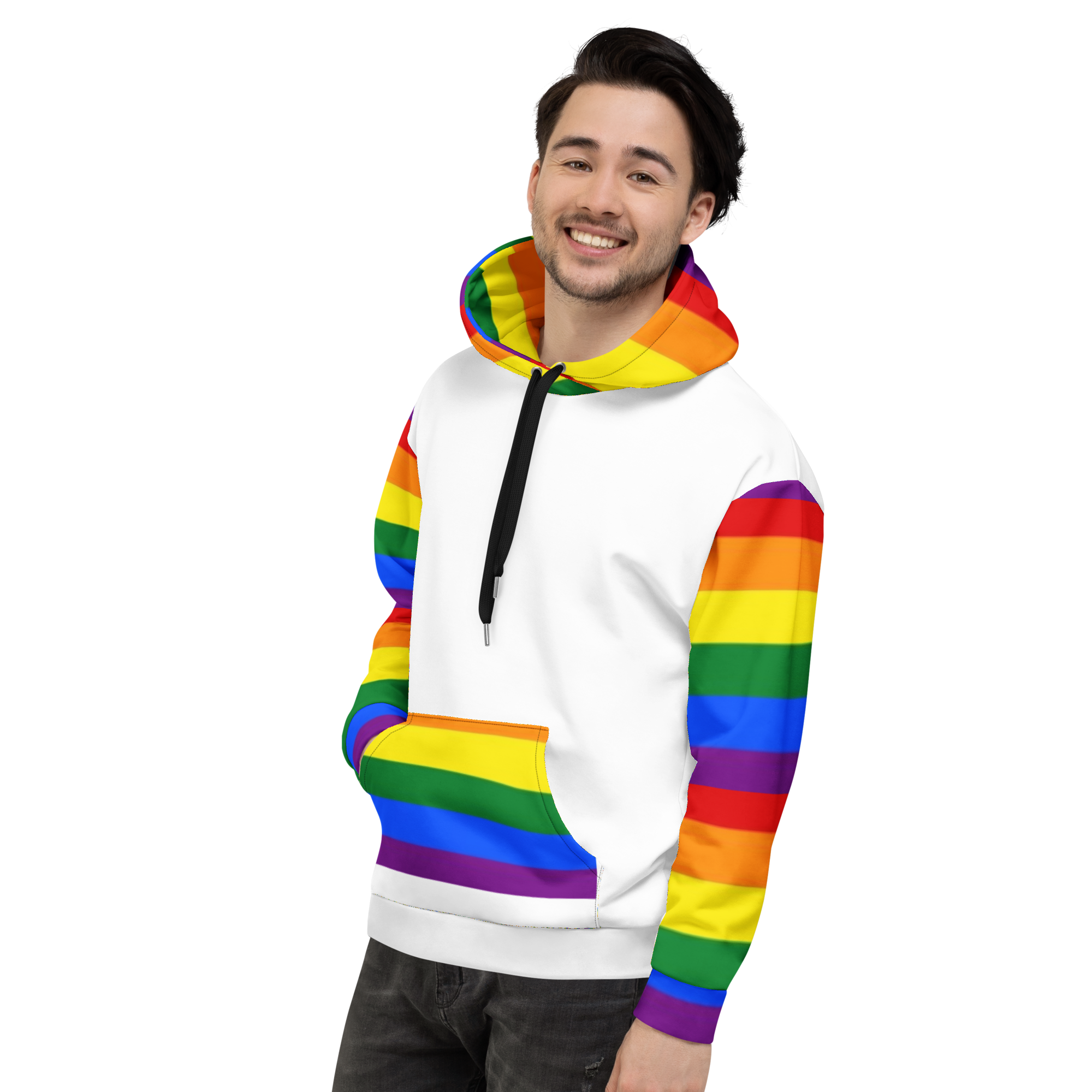 LGBTQ+ Rainbow Pride Hoodie – Bold, Inclusive & Empowering Statement