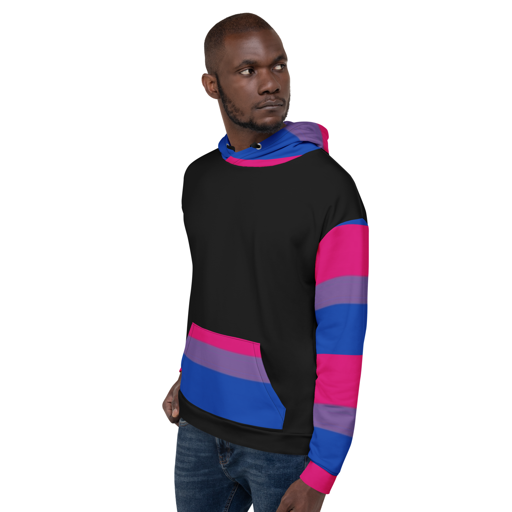 Bisexual Pride Flag Hoodie – Comfortable, Bold & Inclusive Expression