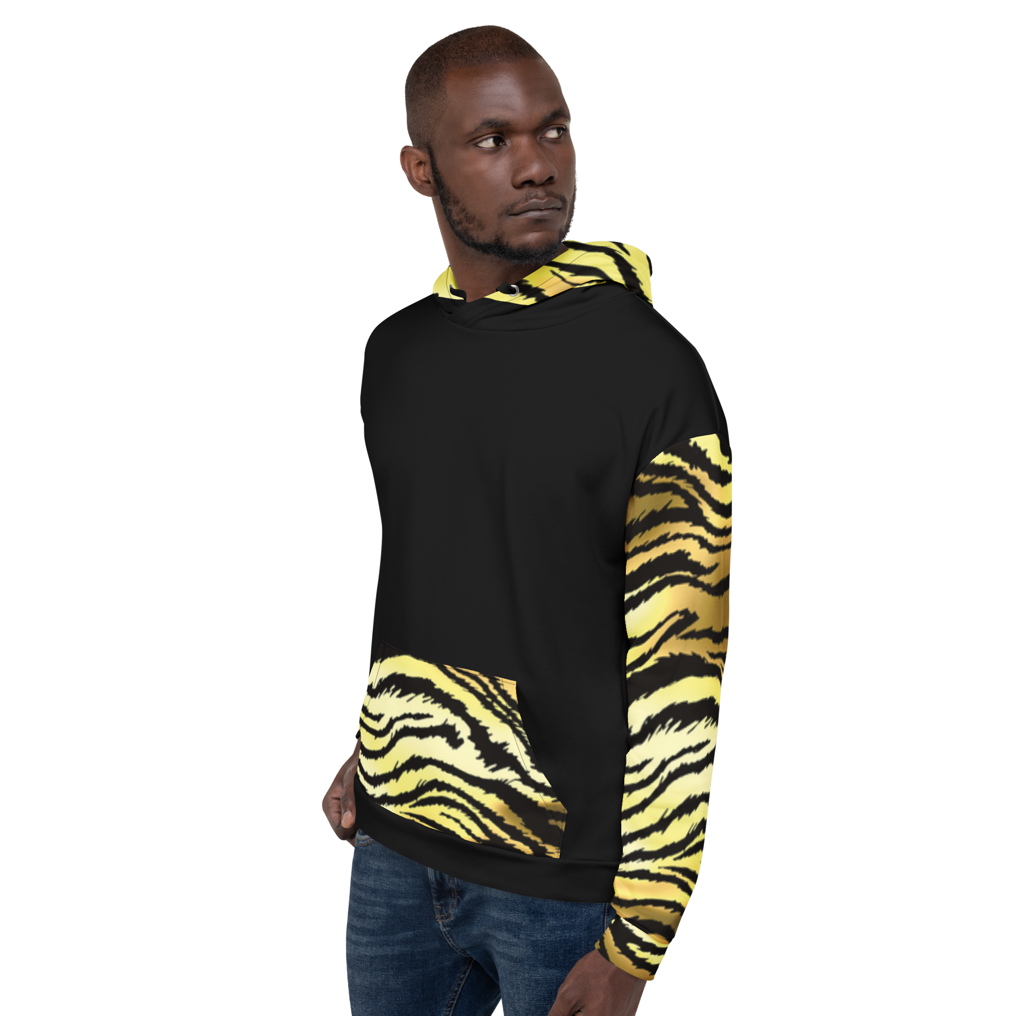 Yellow Jaguar Hoodie – Bold Jungle-Inspired Streetwear