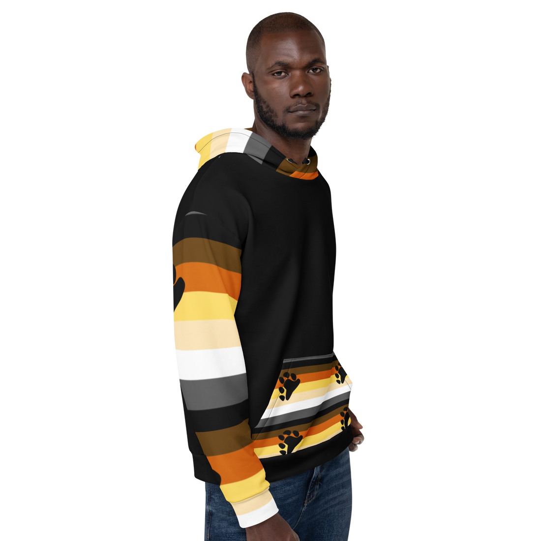 Bear Brotherhood Pride Hoodie – Inclusive LGBTQ+ Flag Design | Cosy and Durable