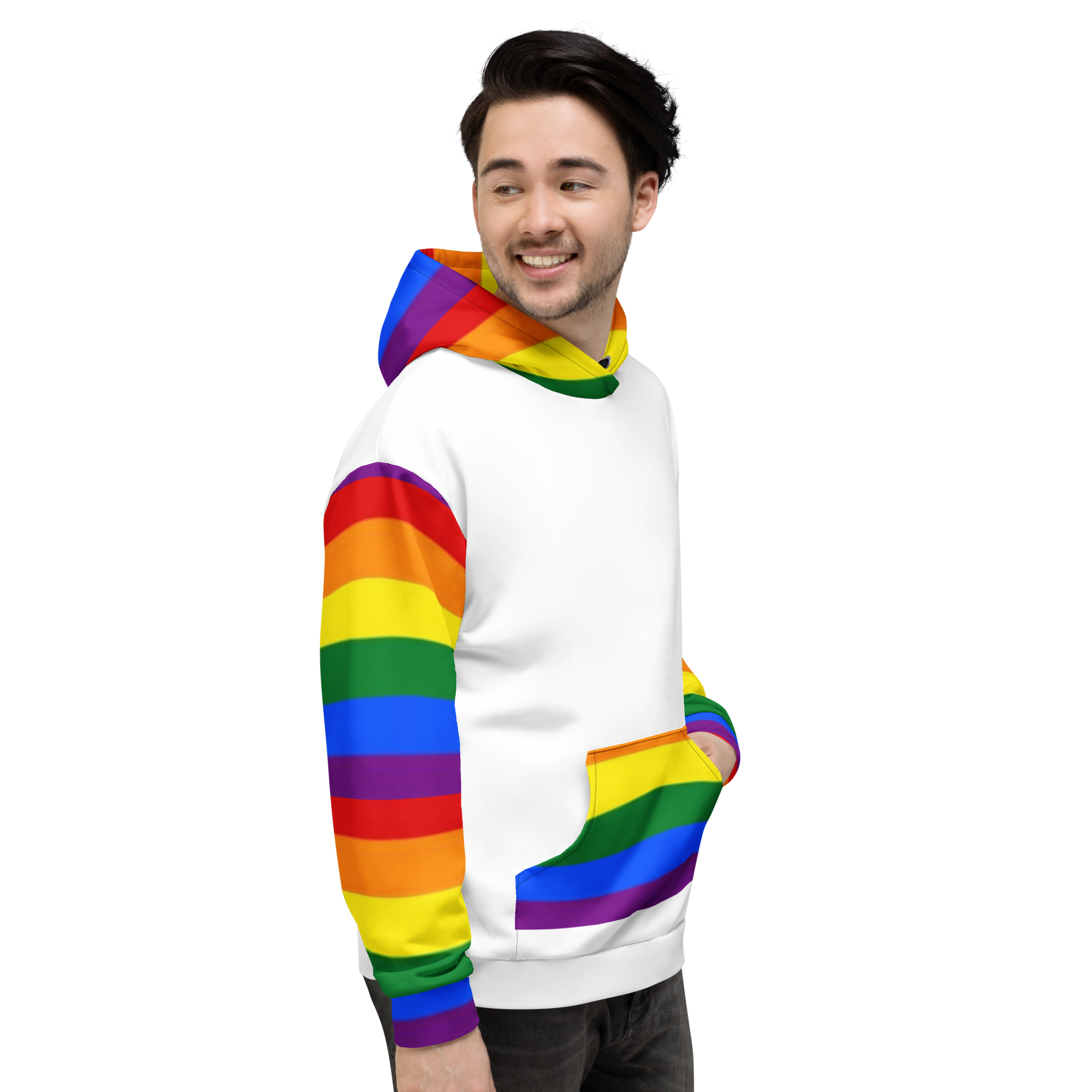 LGBTQ+ Rainbow Pride Hoodie – Bold, Inclusive & Empowering Statement