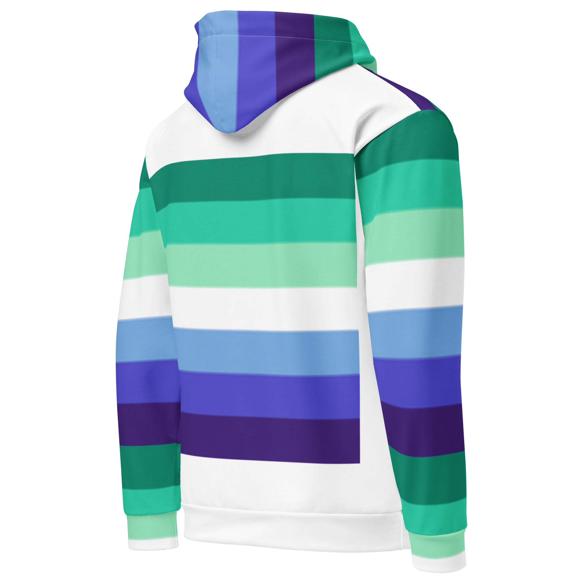 Gay Pride Flag Hoodie – Rainbow Print | Comfortable Inclusive Fit