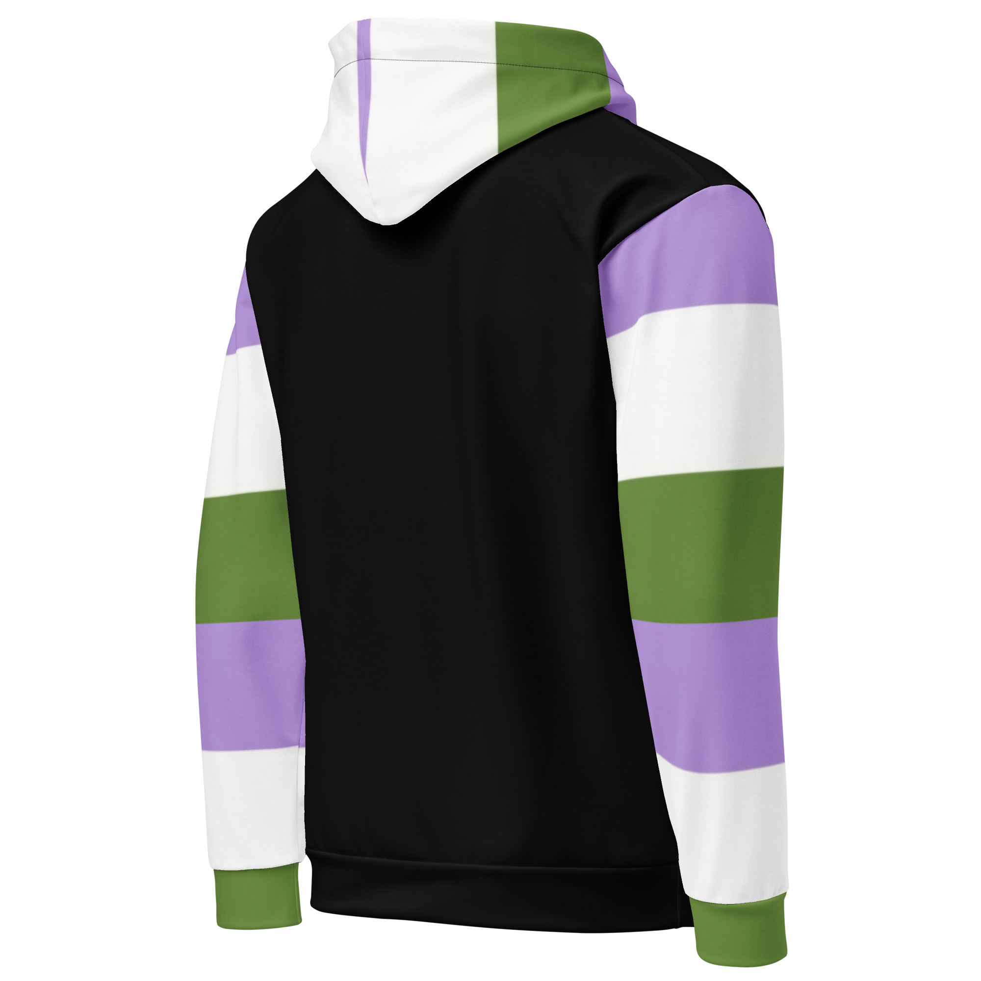 Genderqueer Pride Hoodie – Empowering Statement Design | Soft & Durable Fit