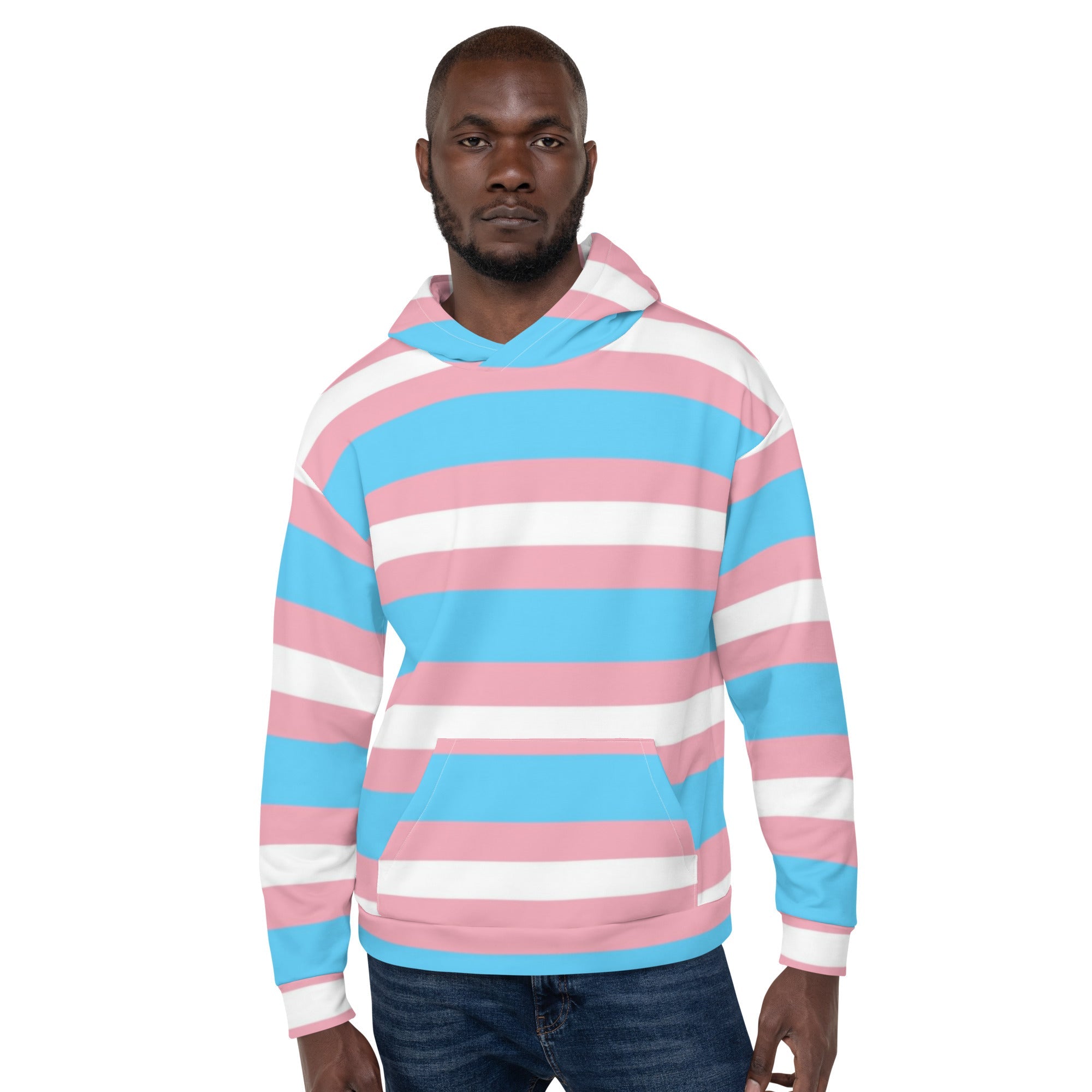 Trans Pride Hoodie – Planet Resistance Design | Bold, Comfortable, Inclusive Statement Piece