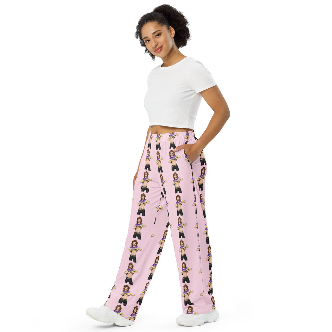 Wide-Leg Pants – Gender Identity Diverse Identity Pride Flag | Inclusive Gender-Neutral Trousers
