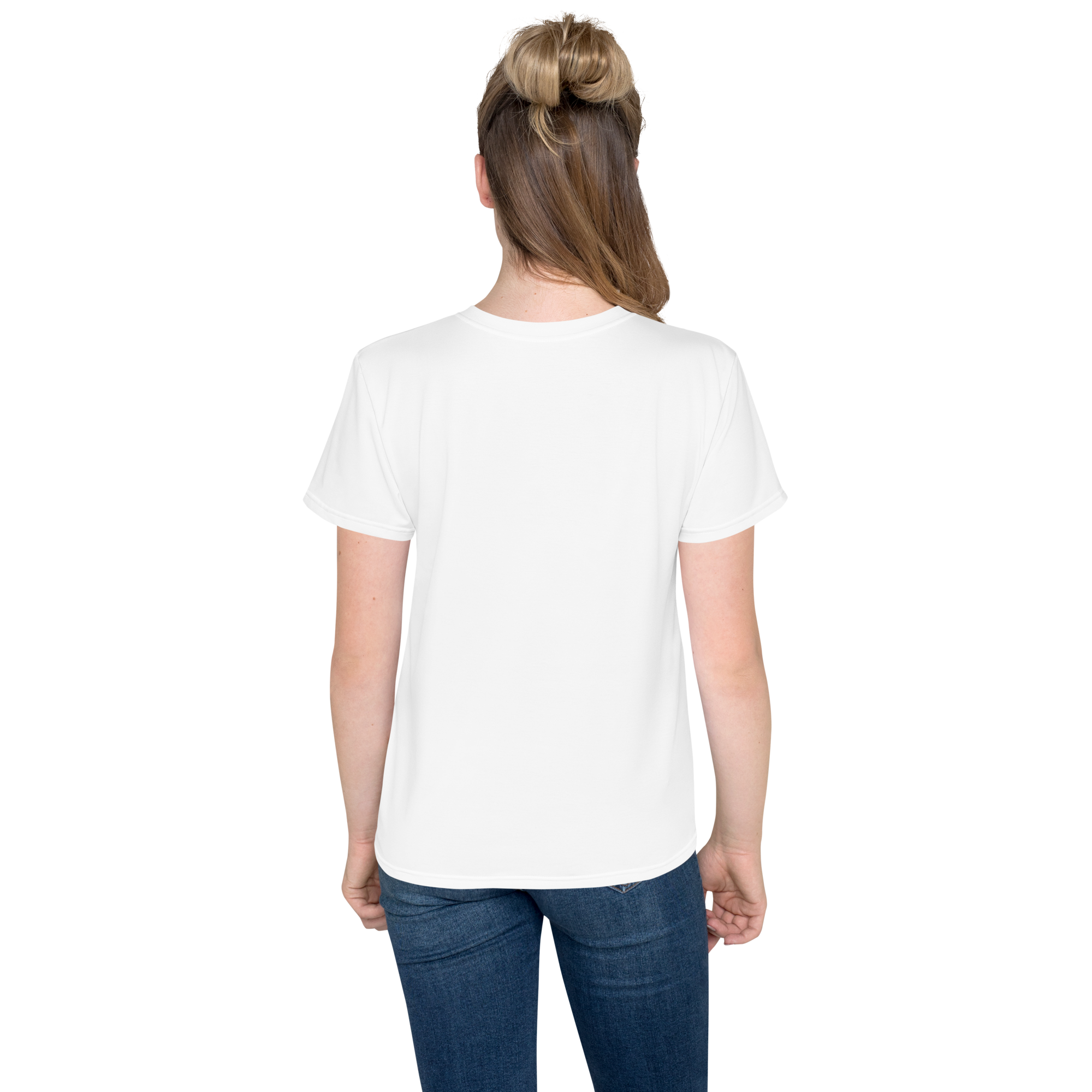 Youth Crew Neck T-Shirt – Storm Comic Art Print | Black Cotton Kids Tee | Voce Lindx
