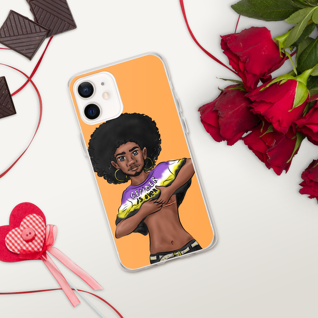“Gender Is Over” iPhone Case , Black Representation