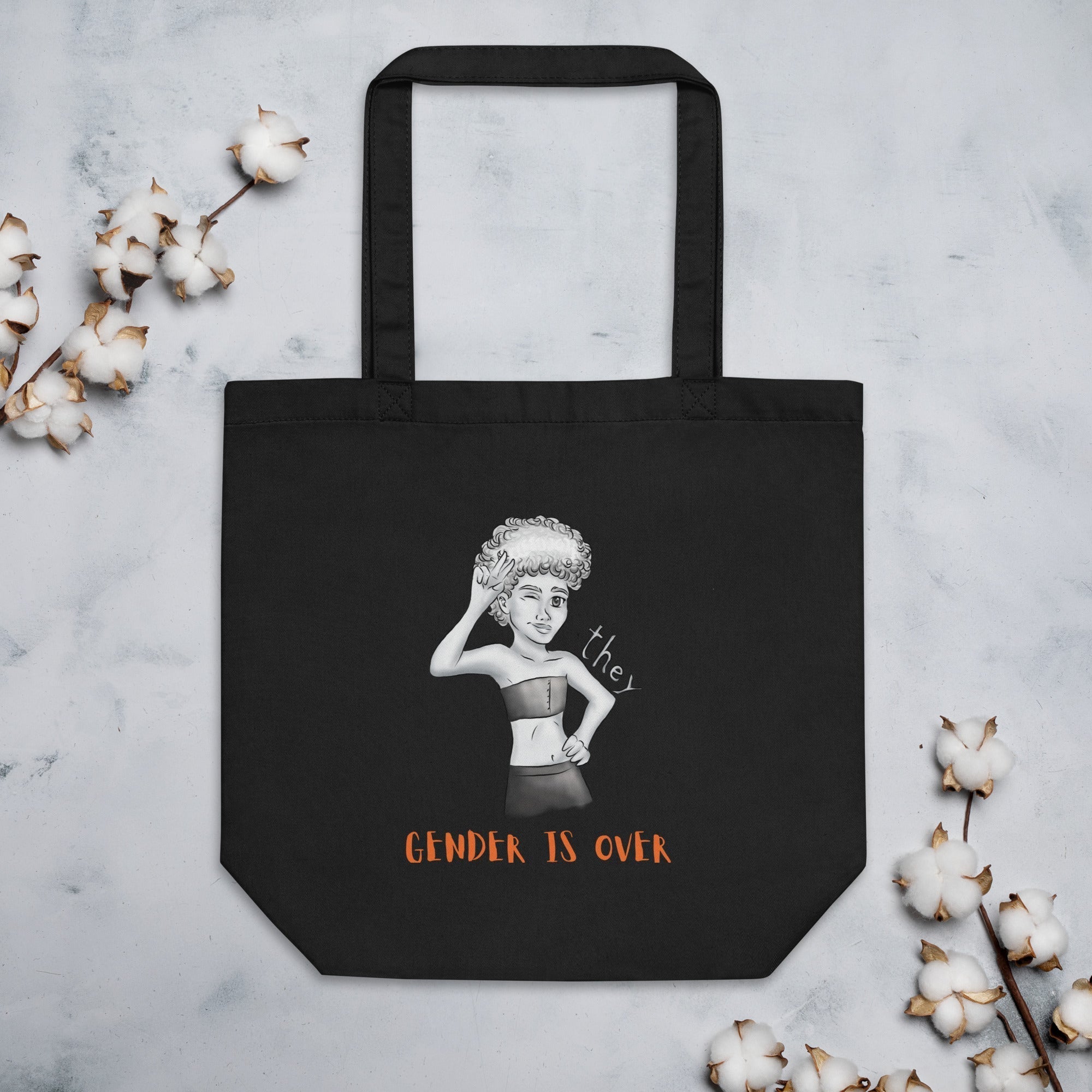 Eco Tote Bag – Gender Identity Diverse Identity | Inclusive Gender-Neutral Reusable Bag