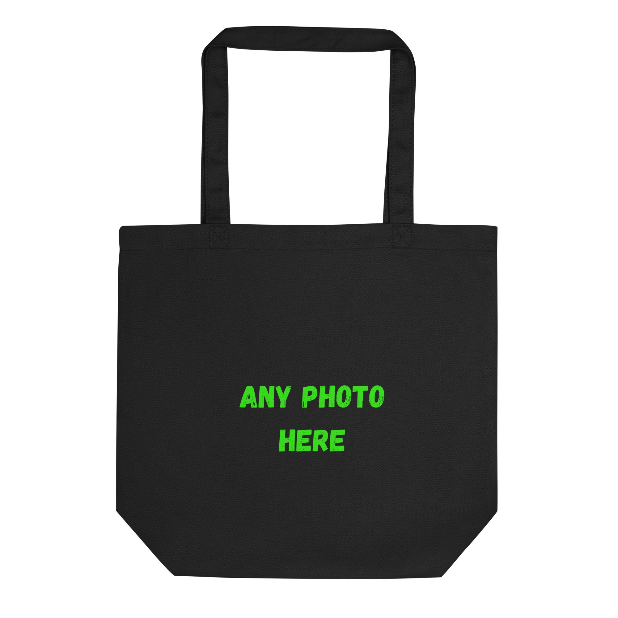 VOCE LINDX Eco Tote Bag – Upload Your Photo or Design – Reusable Cotton Canvas Shopper