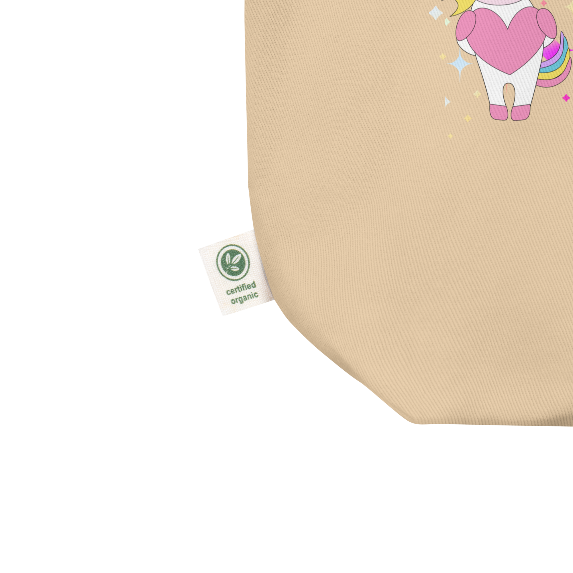 Eco Tote Bag – “Two Moons” Celestial Print | Reusable Cotton Shopping Bag | Voce Lindx
