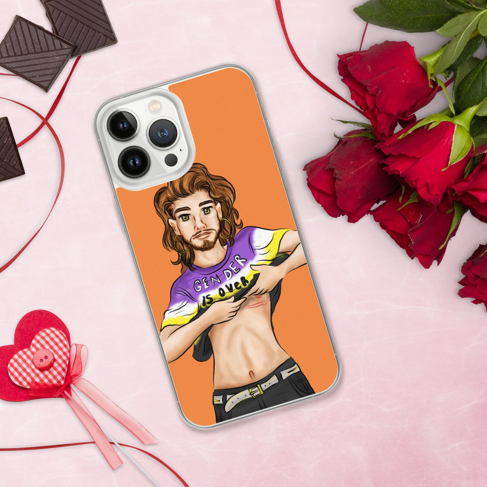“Gender Is Over” iPhone Case – Trans man
