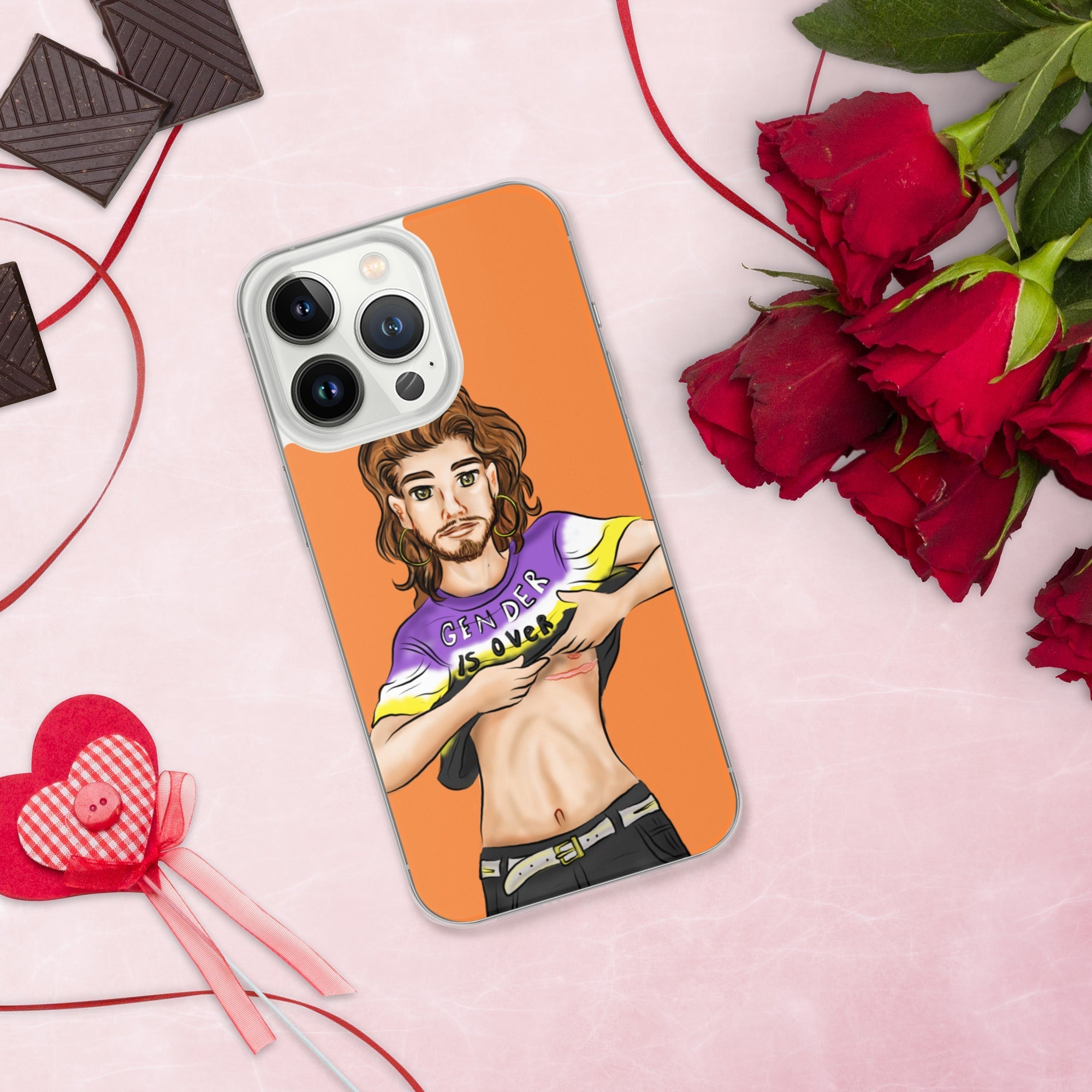 “Gender Is Over” iPhone Case – Trans man