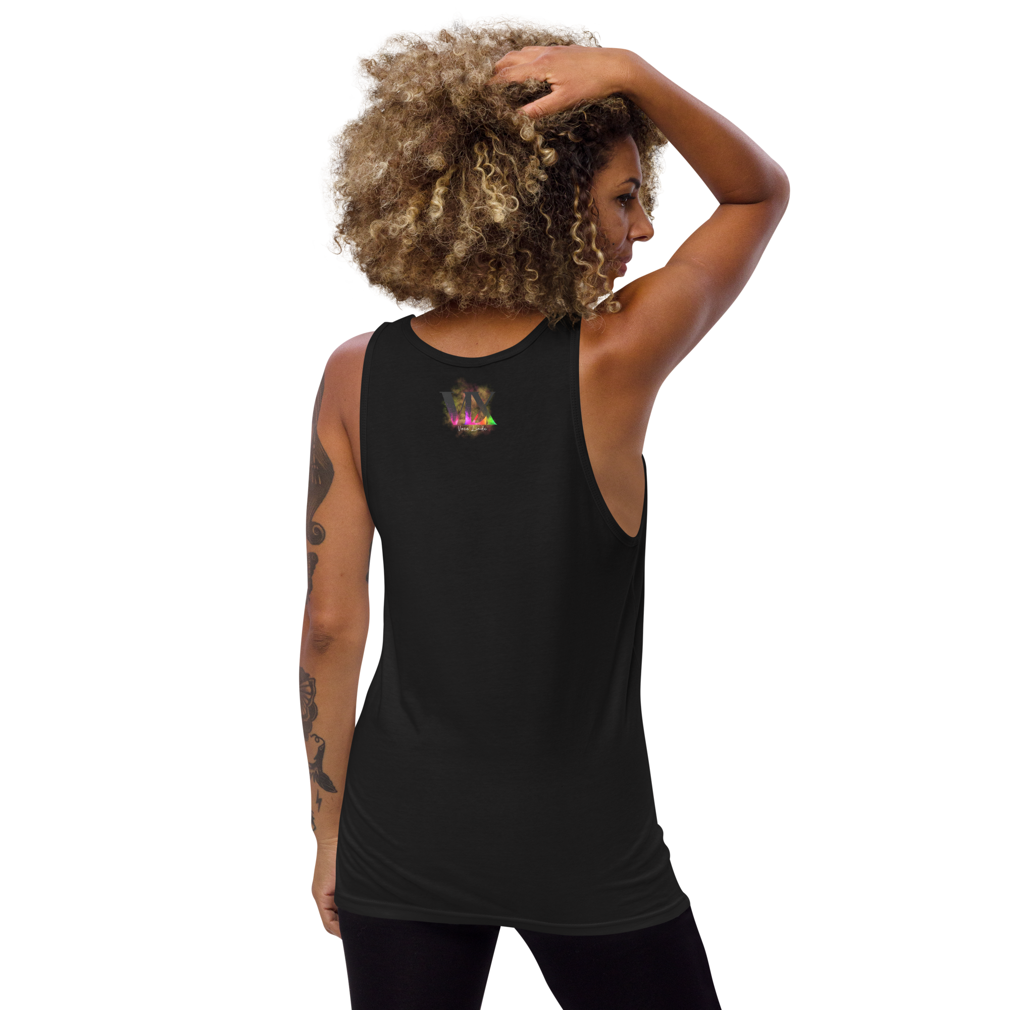 VOCE LINDX Classic Cotton Tank Top – 100 % Combed & Ring‑Spun Cotton – Soft Staple Vest