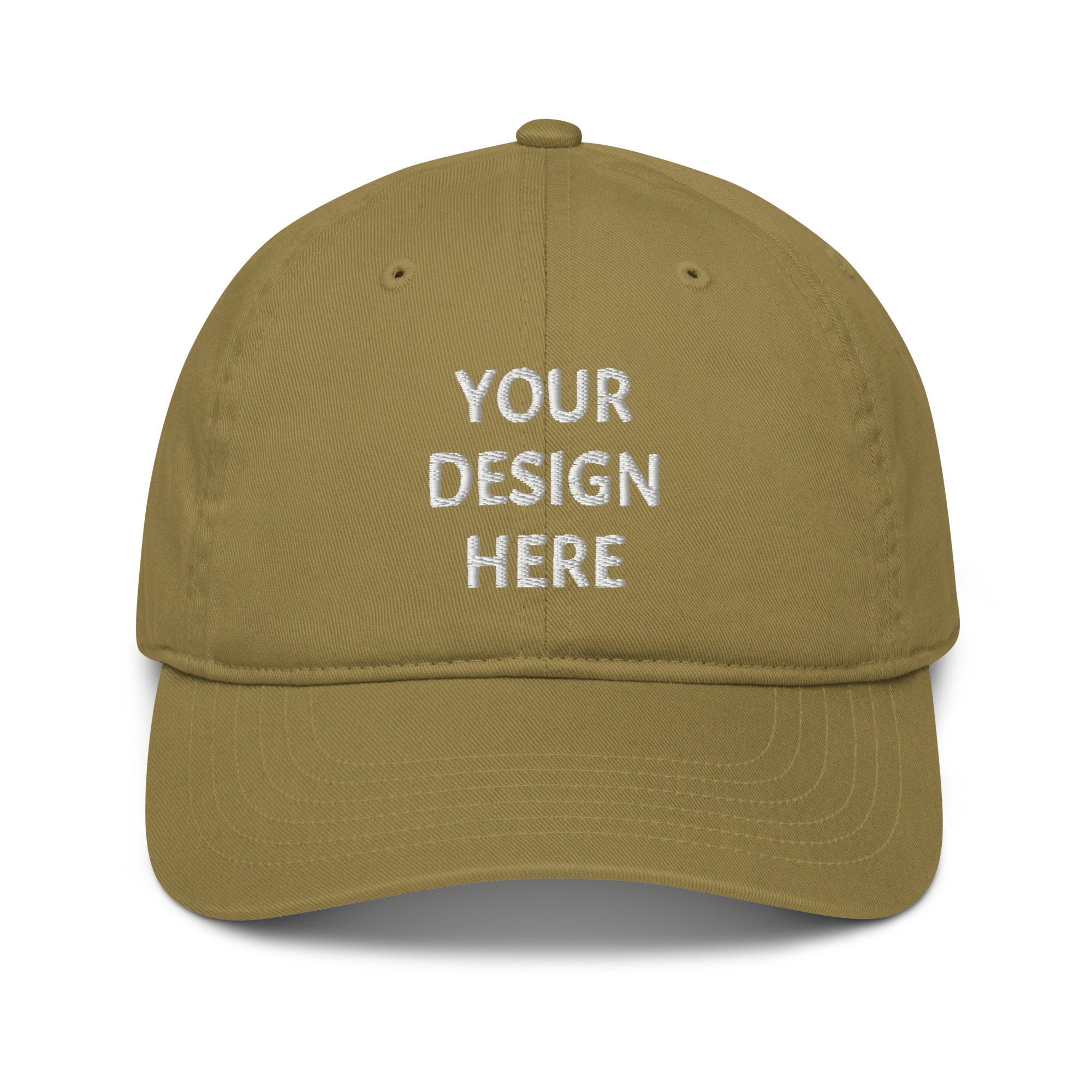 VOCE LINDX Organic Hat – Custom Design or Text – 100 % Organic Cotton Cap, Eco‑Friendly & Personalised