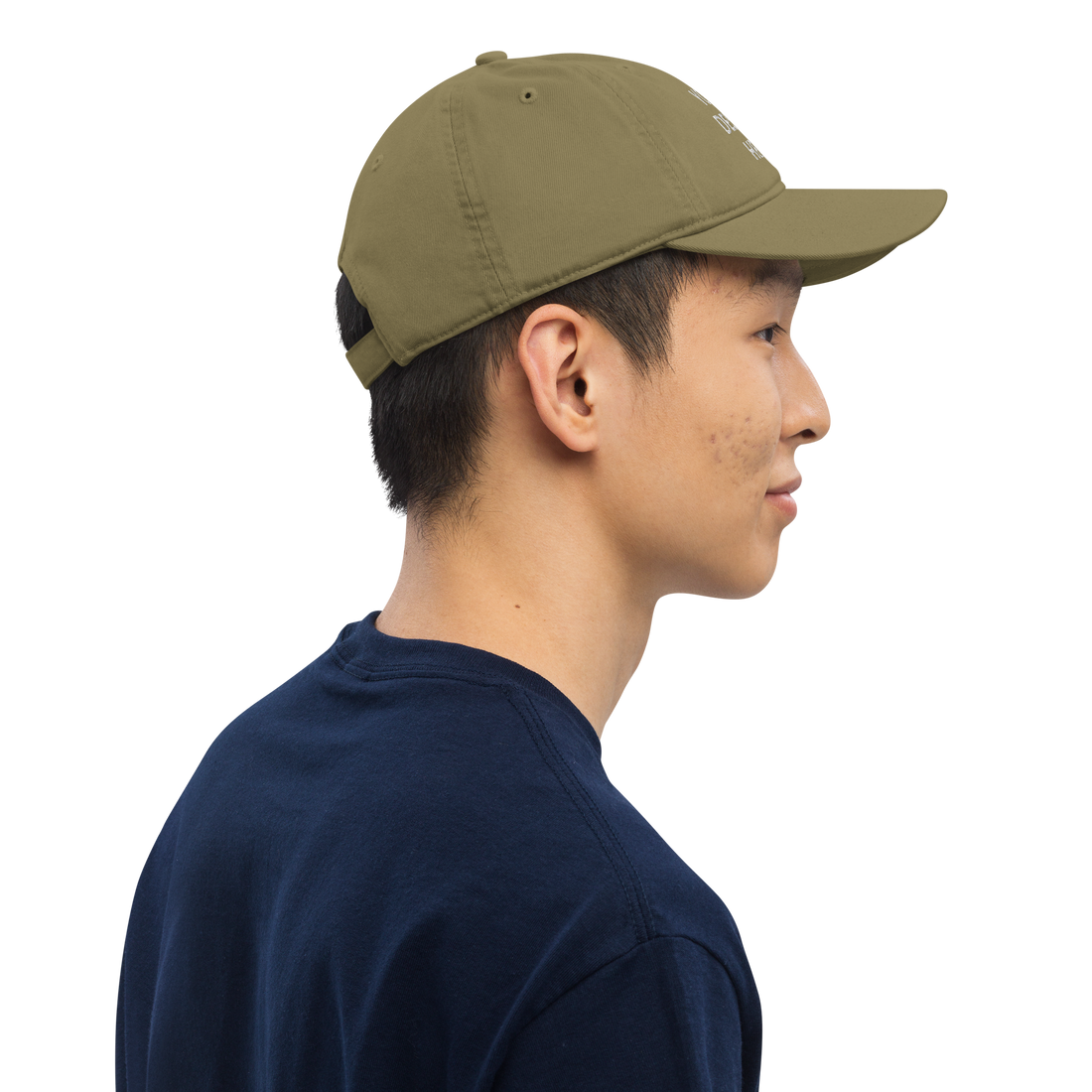 VOCE LINDX Organic Hat – Custom Design or Text – 100 % Organic Cotton Cap, Eco‑Friendly & Personalised