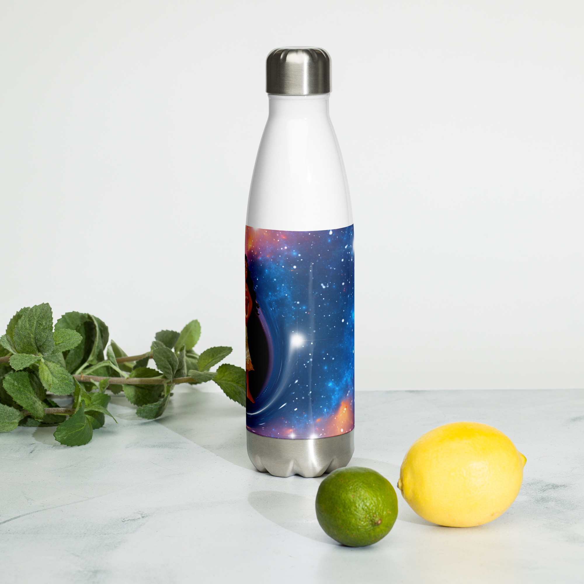 Galaxy Adventure Stainless Steel Water Bottle – 500ml Insulated BPA-Free Flask Inspired by Moana