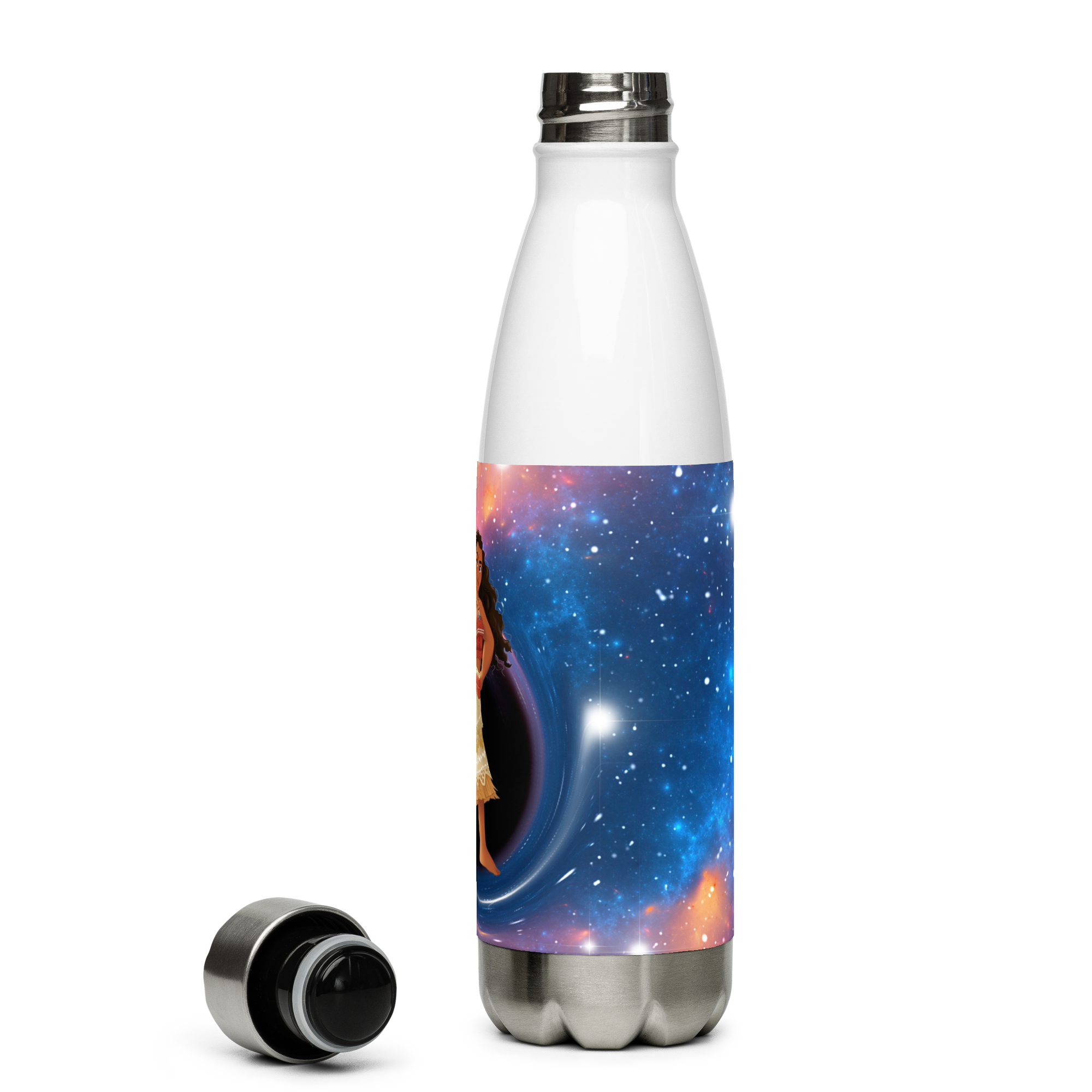 Galaxy Adventure Stainless Steel Water Bottle – 500ml Insulated BPA-Free Flask Inspired by Moana