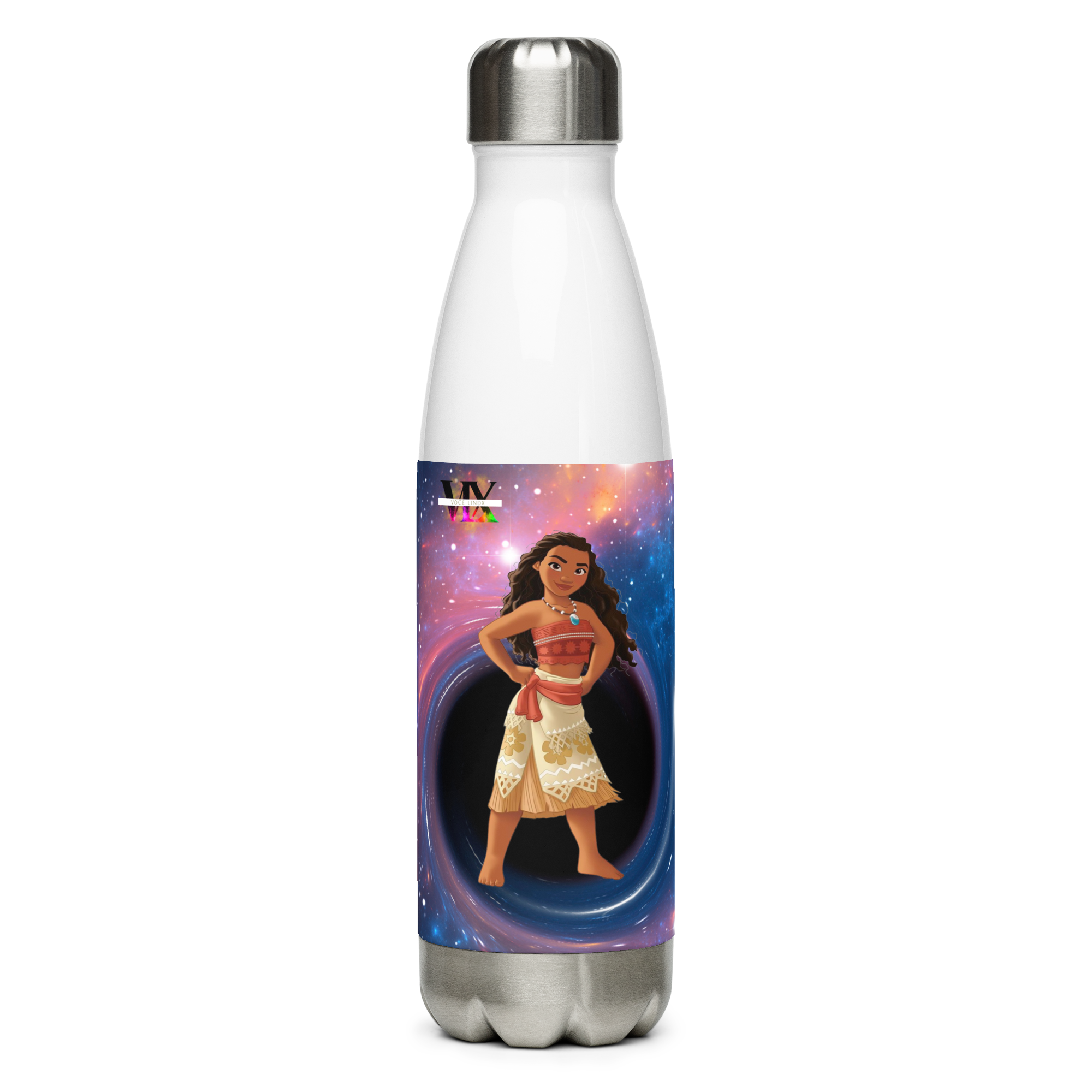 Galaxy Adventure Stainless Steel Water Bottle – 500ml Insulated BPA-Free Flask Inspired by Moana