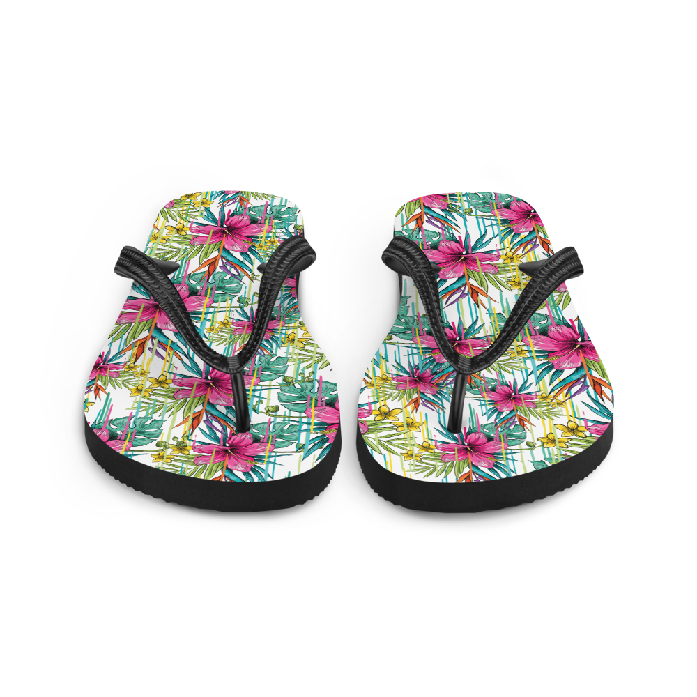 VOCE LINDX Pink Flower Flip Flops – Floral Design, Cushioned Sole & Non-slip Grip – Lightweight Summer Footwear