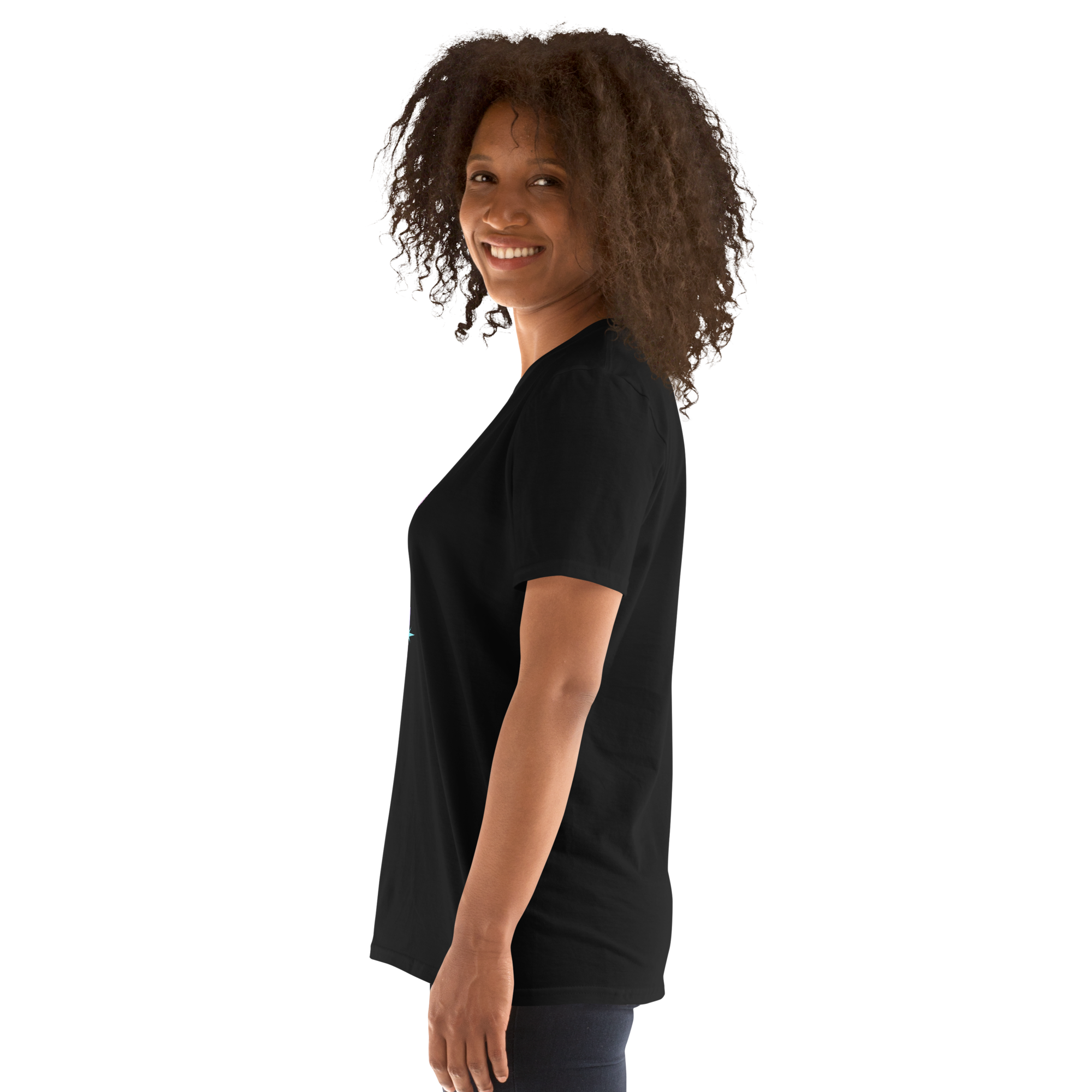 VOCE LINDX “They/Them” Short Sleeve T‑Shirt – 100 % Cotton Jersey, Pronoun-Statement Tee
