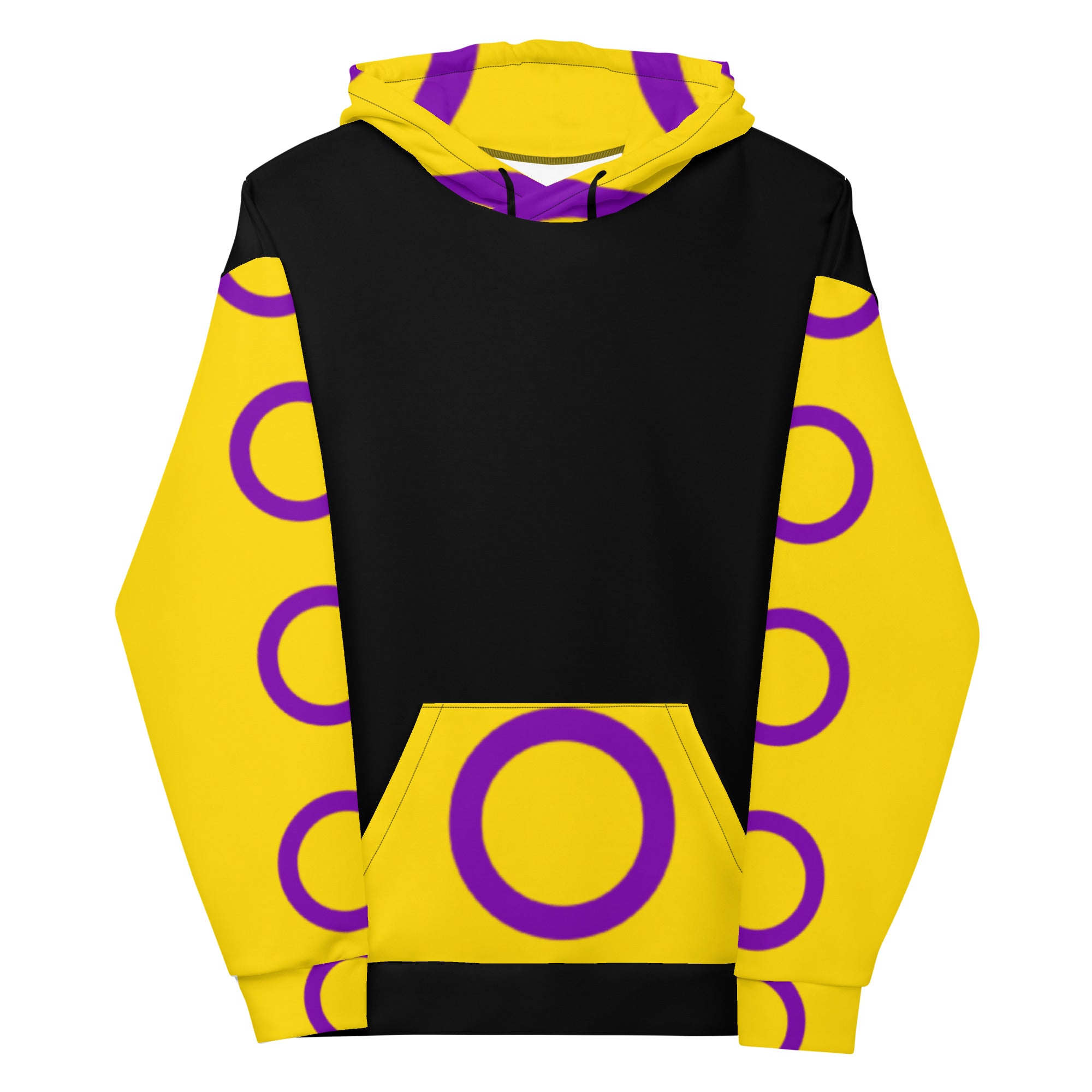 Intersex Pride Flag Hoodie – Bold, Inclusive & Comfortable
