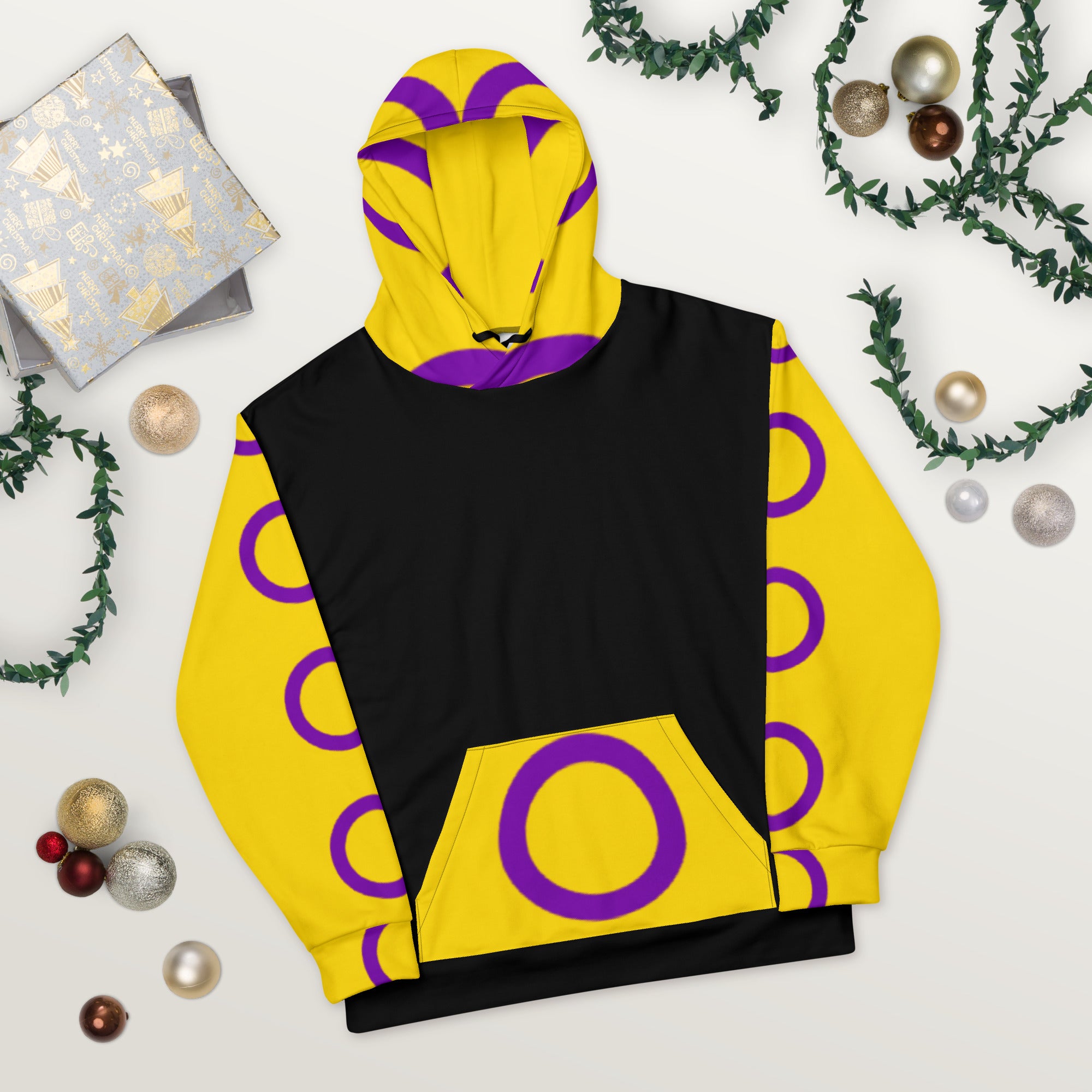 Intersex Pride Flag Hoodie – Bold, Inclusive & Comfortable